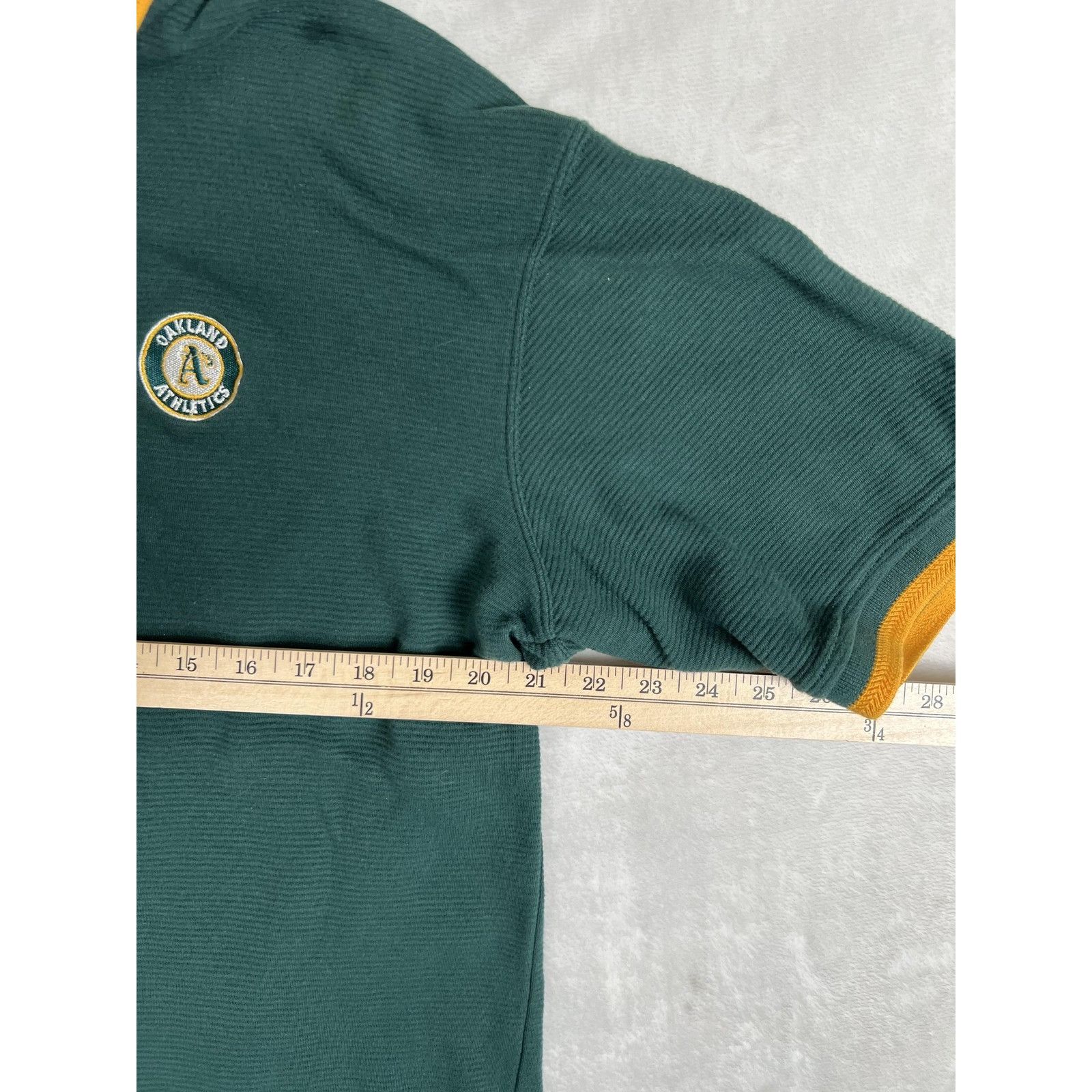 Other VTG Oakland Athletics Polo Shirt Mens Large Green MLB Baseba Size US L / EU 52-54 / 3 - 5 Thumbnail