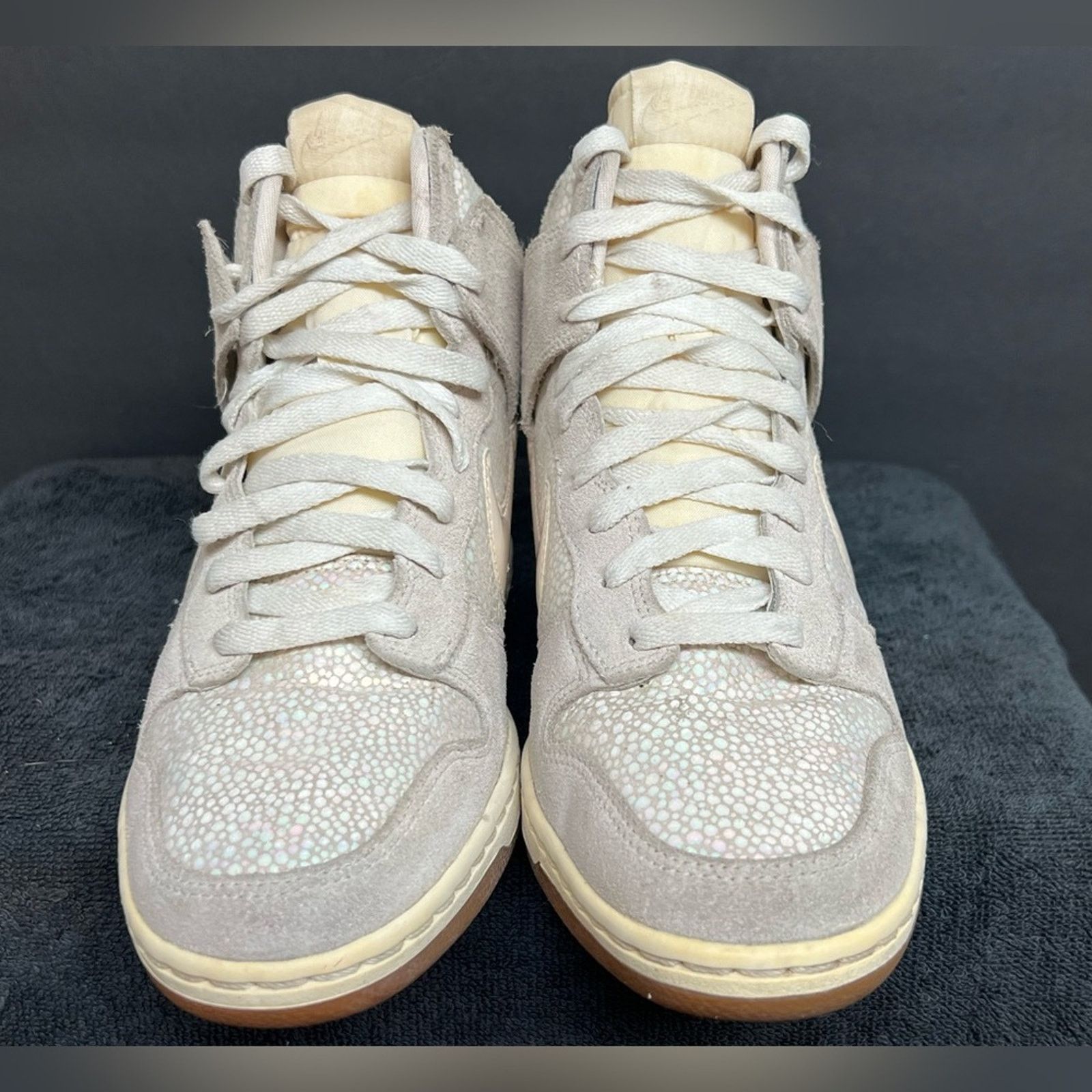 Nike Nike Dunk Sky Hi Hidden Wedge Metallic Luster / Sail SZ 9 Size US 9 / IT 39 - 3 Thumbnail