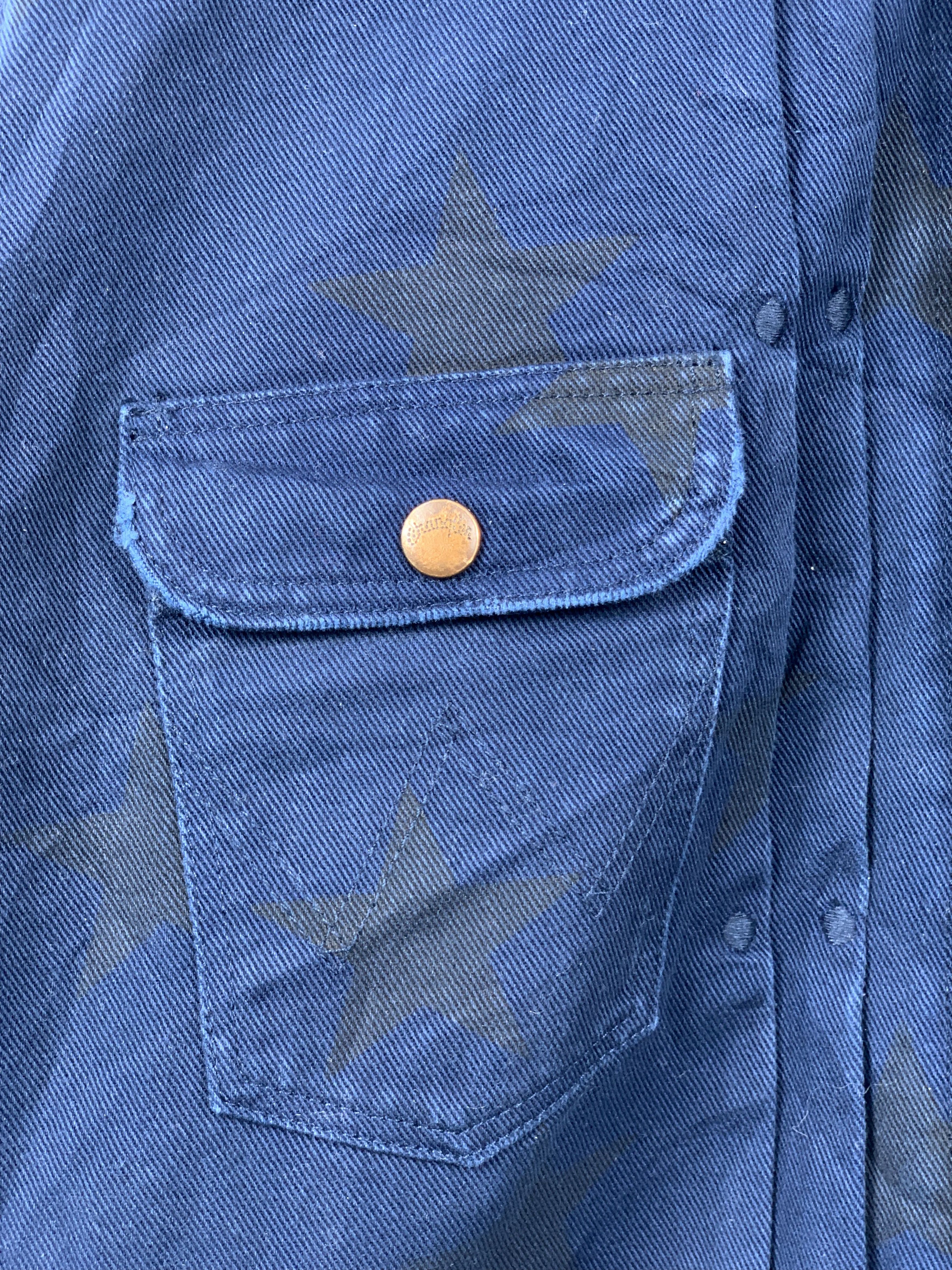 Vintage Vintage 80s Wrangler Blue Bell Trucker Denim Jacket J1263 Size US L / EU 52-54 / 3 - 8 Thumbnail