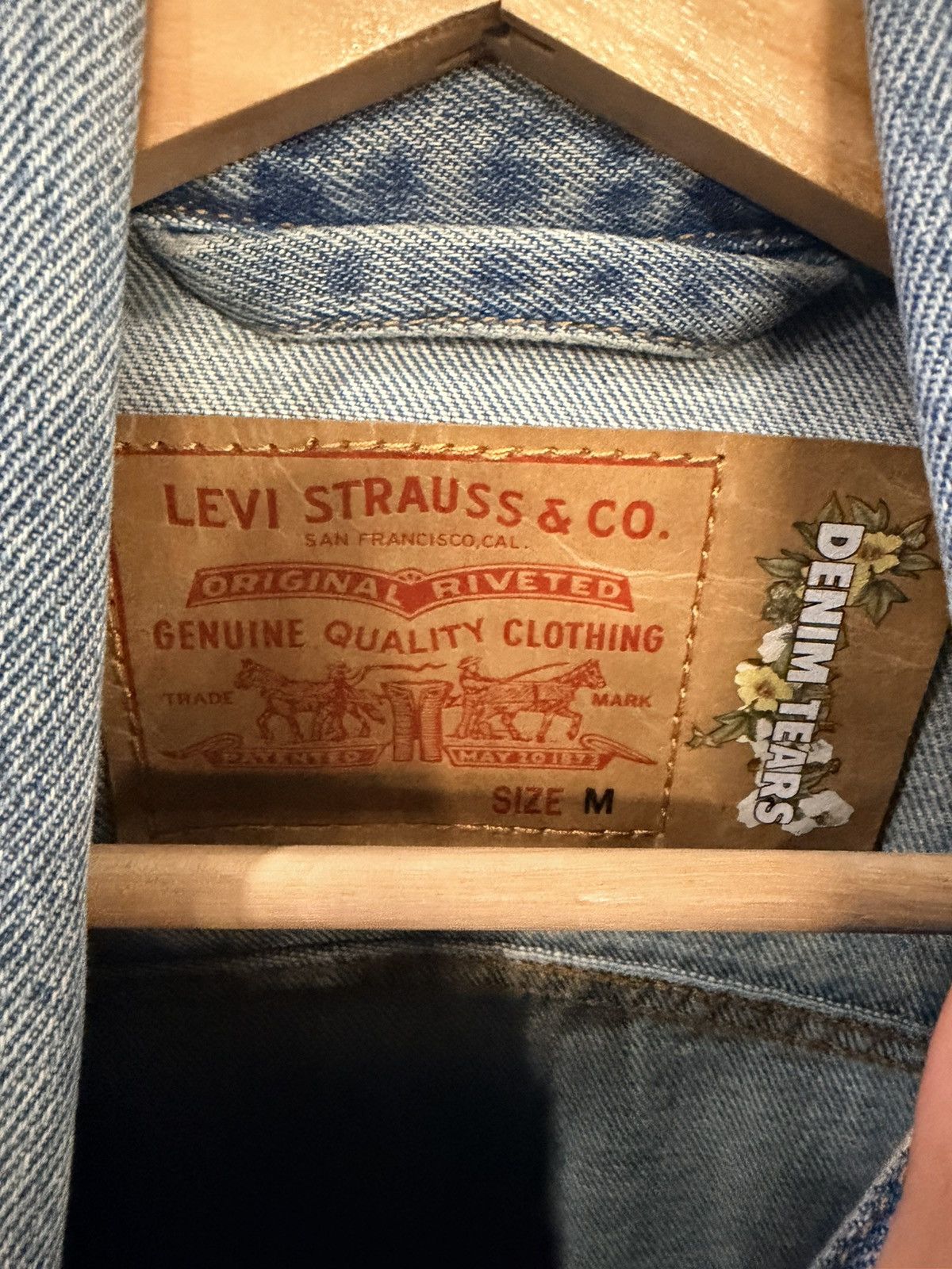 DENIM TEARS Denim tears Jean Jacket Size US M / EU 48-50 / 2 - 3 Thumbnail