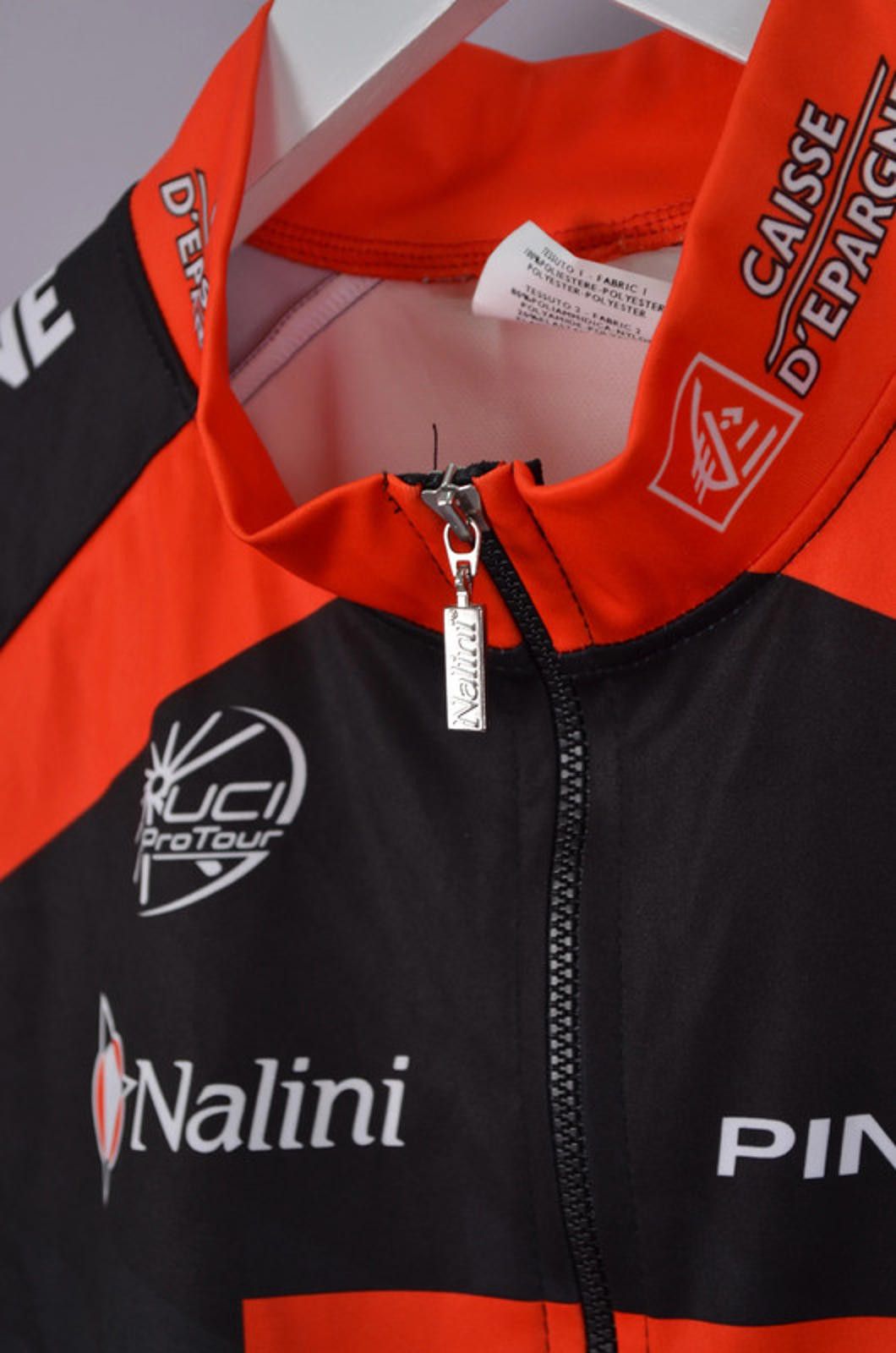 Designer Mens Nalini Italy Cycling Bike Shirt Full Zip Jersey Size L Size ONE SIZE - 4 Thumbnail