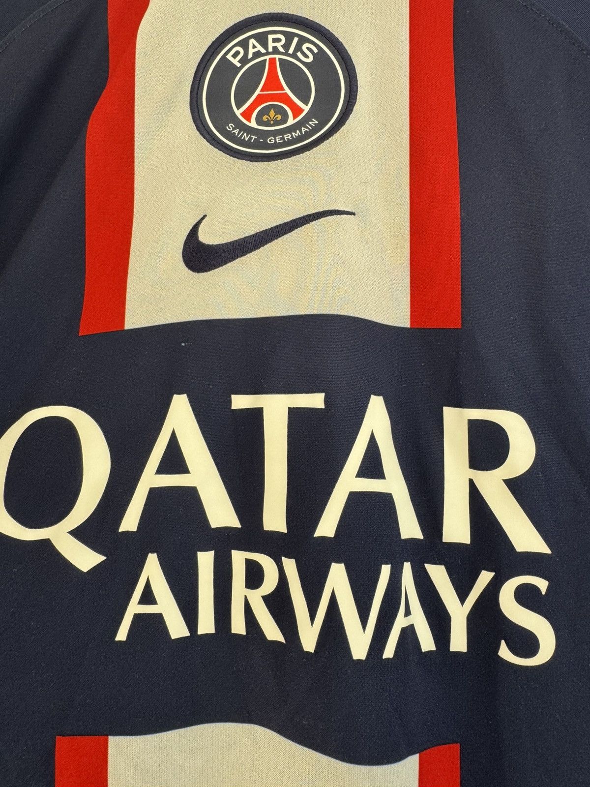 Nike PSG 2022-2023 Home Soccer Jersey Football Kit Shirt Size US M / EU 48-50 / 2 - 5 Thumbnail