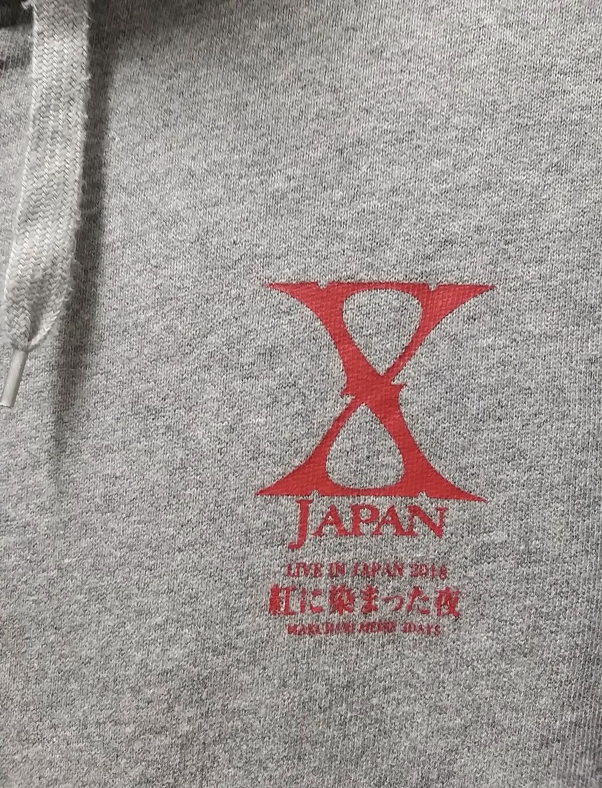 Band Tees RARE🔥X-JAPAN"JAPANESE ROCK BAND" TOUR 2018 ZIPPER HOODIES Size US M / EU 48-50 / 2 - 5 Thumbnail