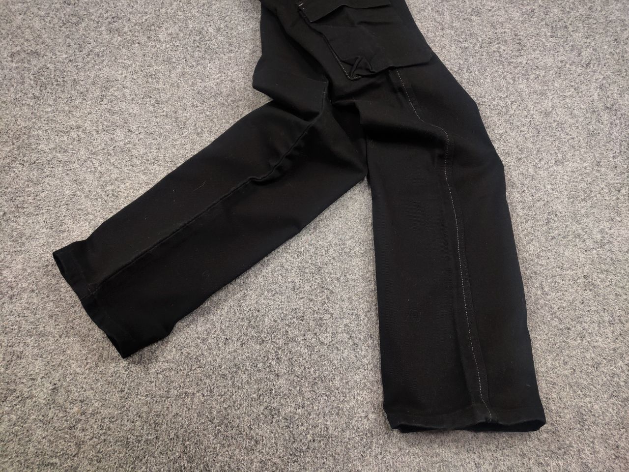 Japanese Brand Rois Sportswear Japan style Black Denim Cargo Pants Size US 30 / EU 46 - 4 Thumbnail