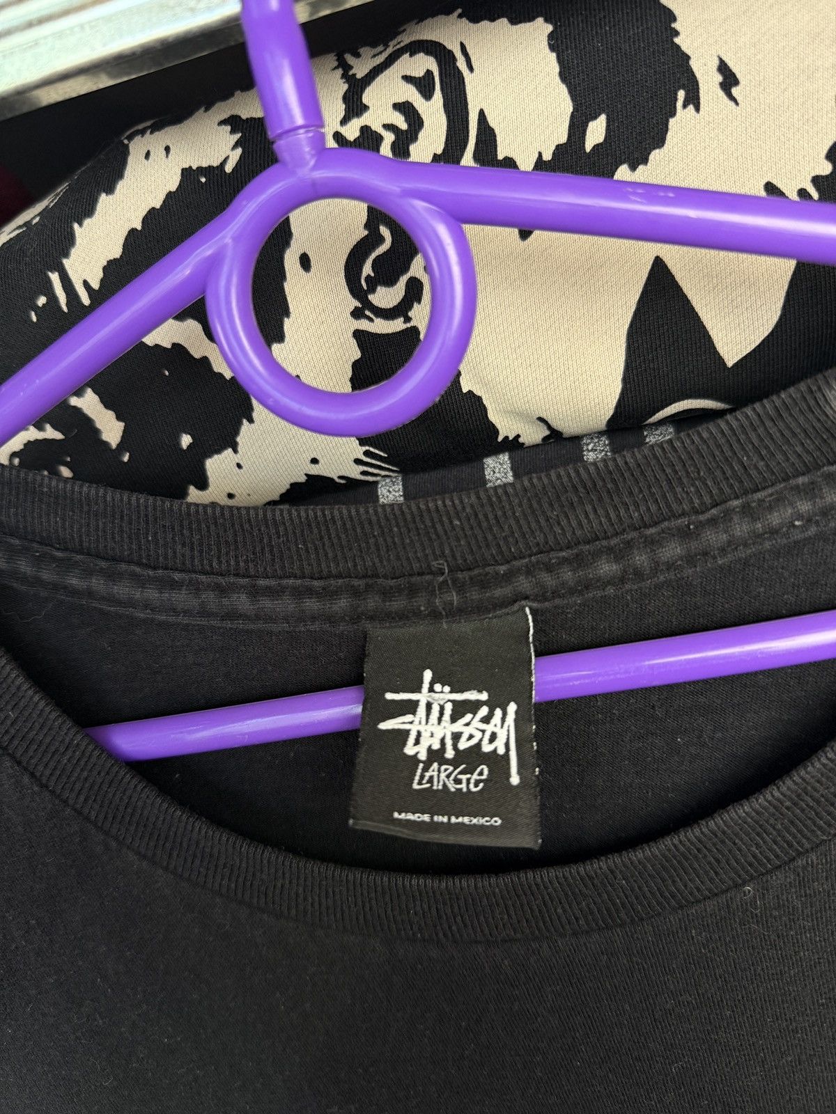 Designer Vintage Hype Stussy Worldwide Tee Big Logo 90s Size US L / EU 52-54 / 3 - 7 Thumbnail
