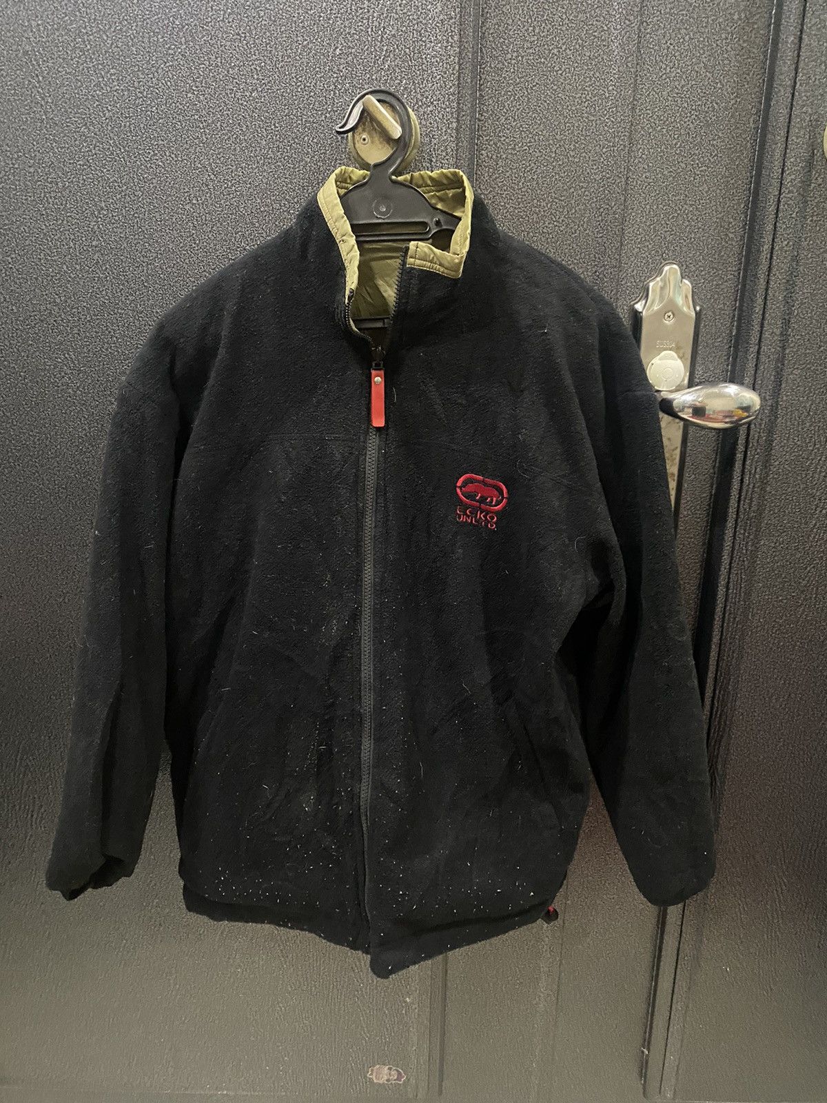 Ecko Unltd. × Vintage Vintage Ecko Unltd Riversible Jacket Big Logo Size US M / EU 48-50 / 2 - 3 Thumbnail