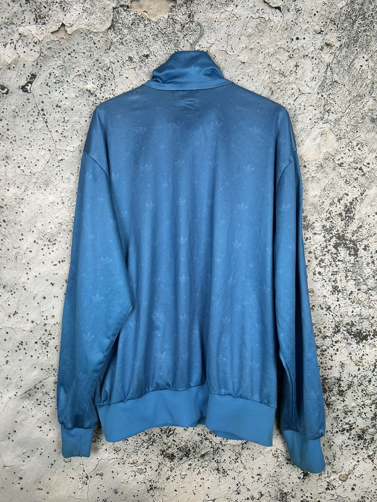 Adidas Vintage Adidas Y2K Blue Zip Sweatshirt Sportswear Size US XL / EU 56 / 4 - 4 Thumbnail
