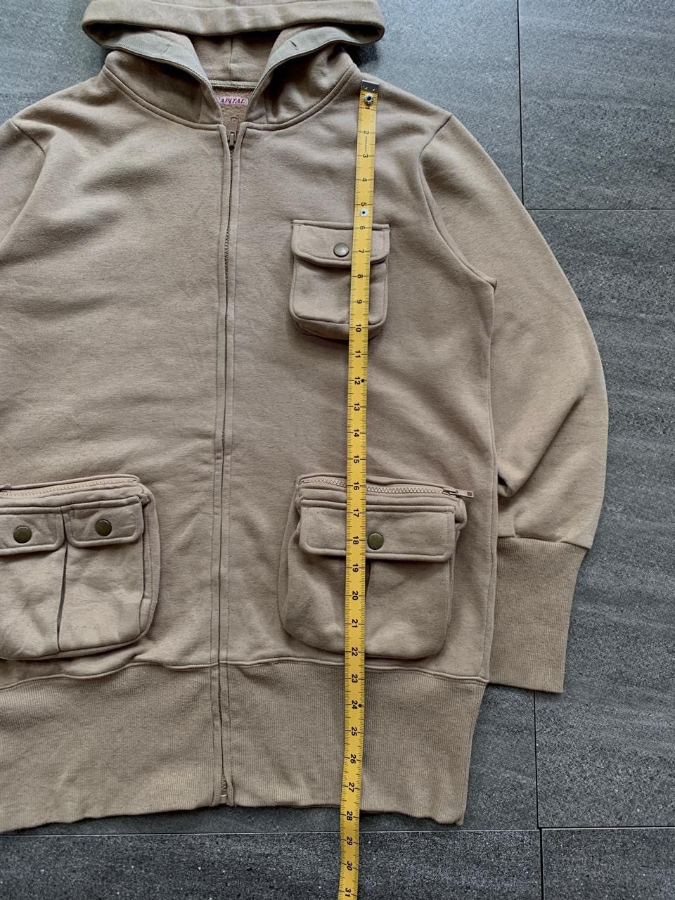 Kapital Cargo Multi Pocket Zip Hoodie Size US M / EU 48-50 / 2 - 11 Thumbnail