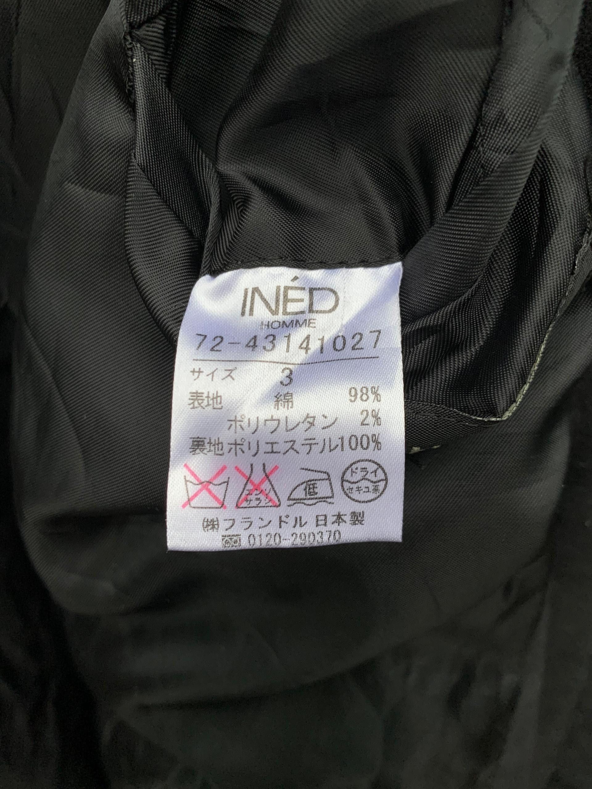 Yohji Yamamoto Vintage Ined Homme By Yohji Yamamoto Button Jacket Size US M / EU 48-50 / 2 - 8 Thumbnail