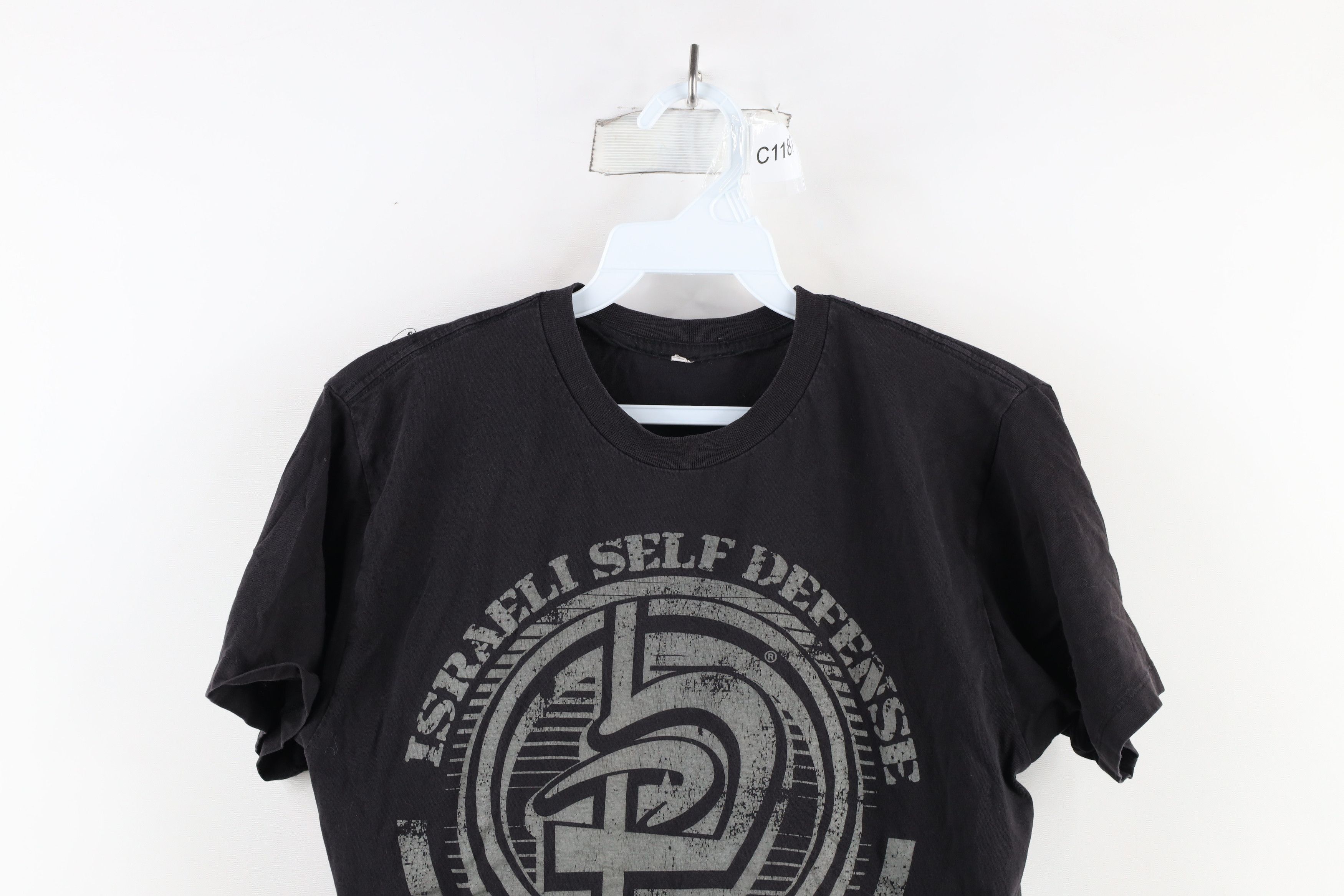 Vintage Vintage Self Defense Krav Maga Worldwide T-Shirt Black Size US S / EU 44-46 / 1 - 2 Thumbnail
