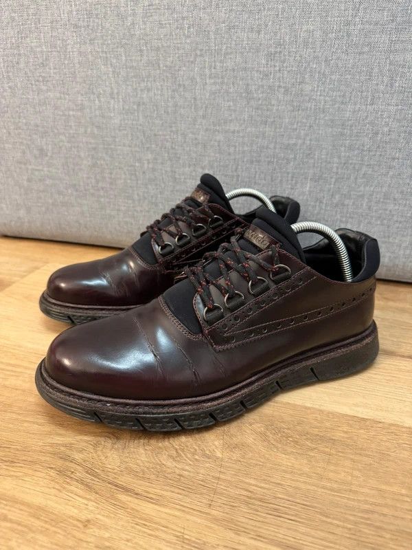 Barracuda Barracuda Italy Leather Lace Ups Burgundy shoes size 40 Size US 10 / IT 40 - 7 Thumbnail