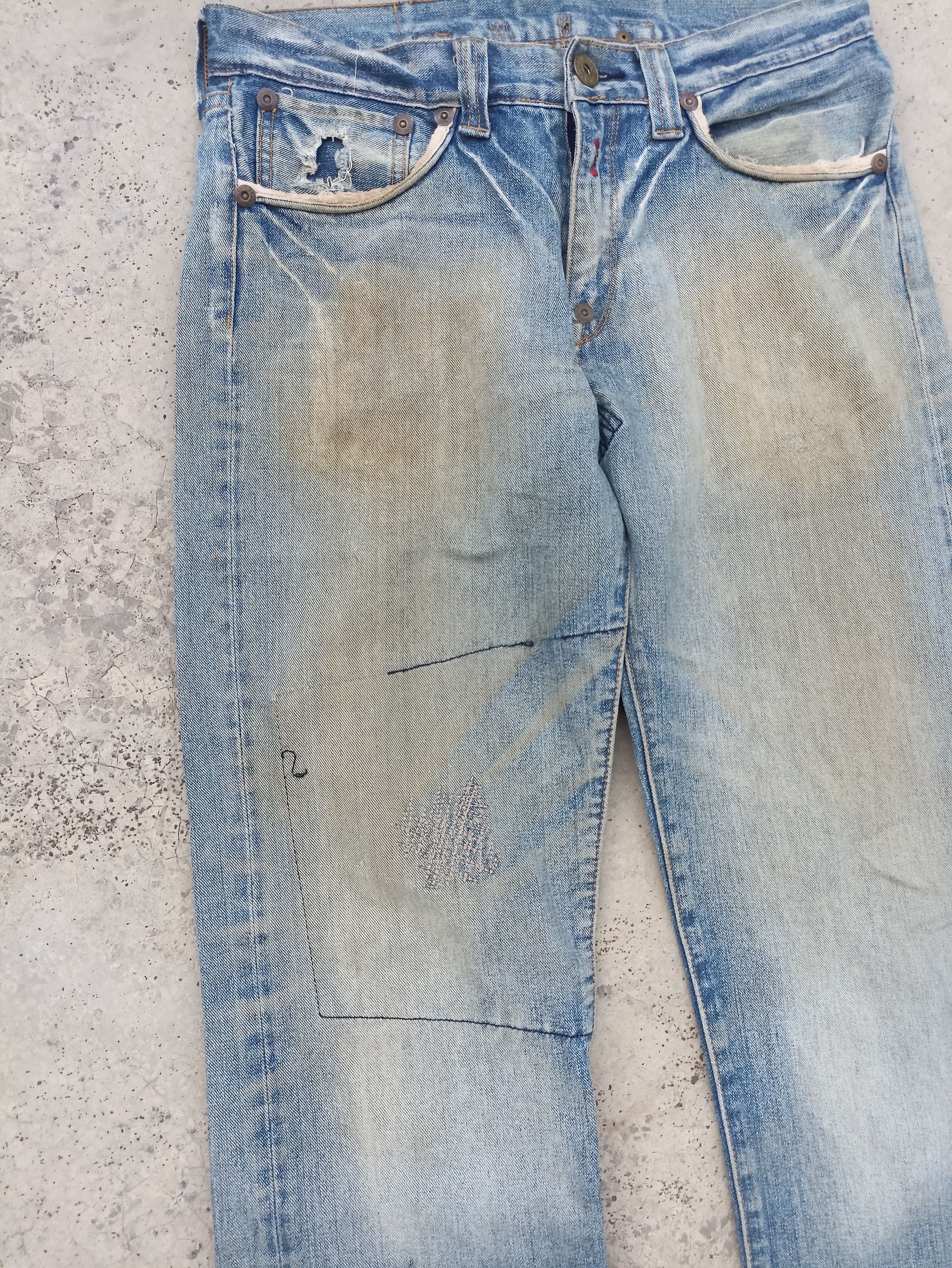Replay Vintage Replay Jeans distressed denim Size US 30 / EU 46 - 2 Thumbnail