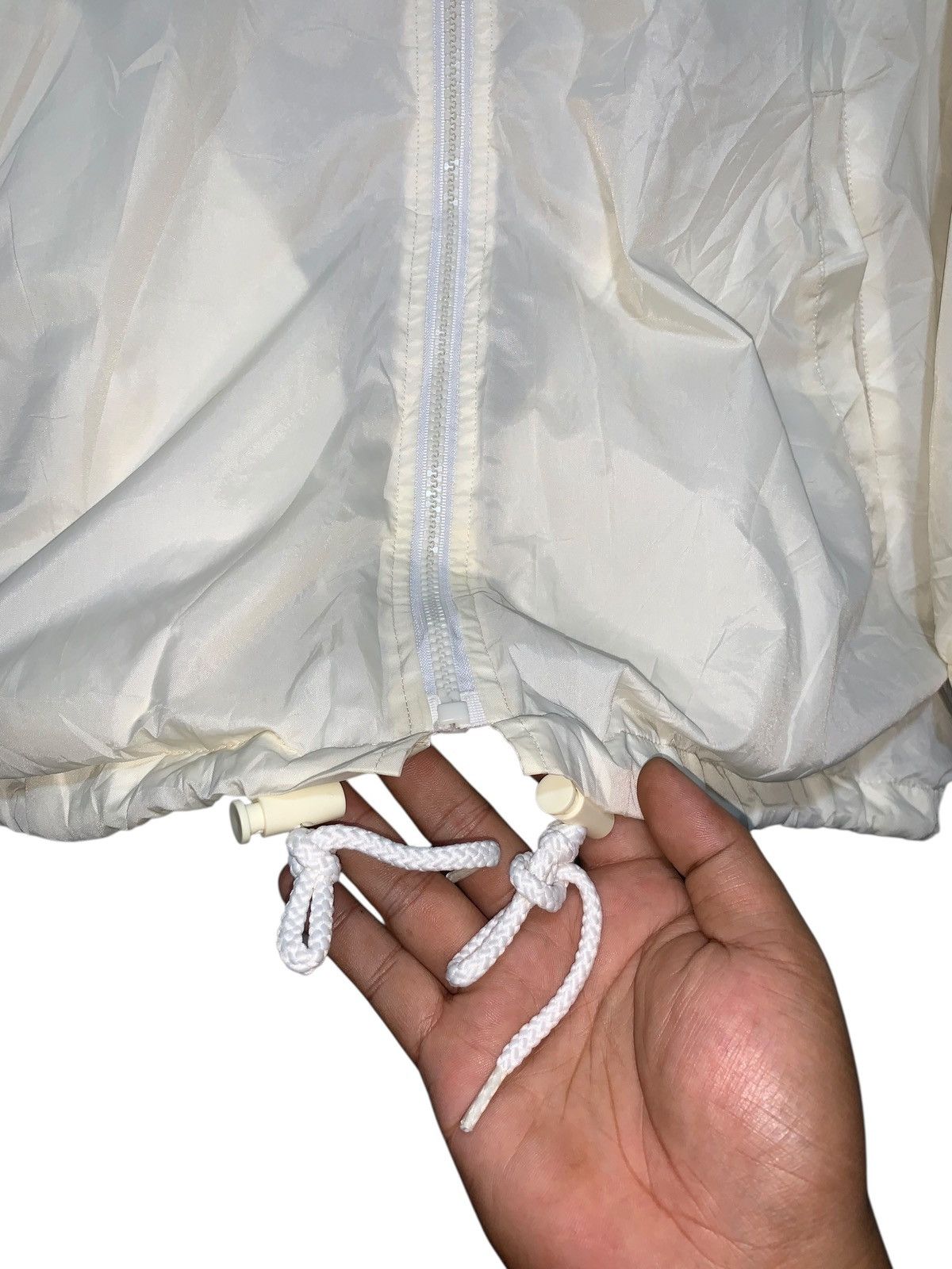 Courreges Vintage Courreges side tape logo nylon light jacket Size US M / EU 48-50 / 2 - 10 Thumbnail