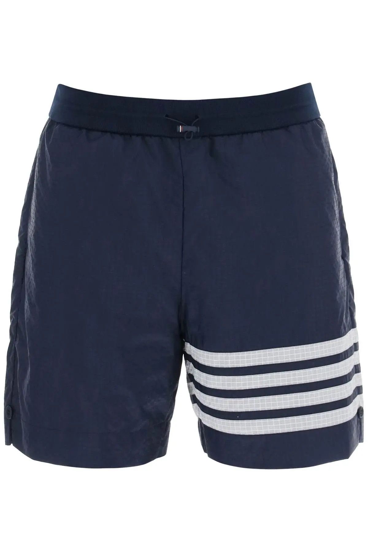 o1s22i1n0324 Ultra-light Ripstop 4-bar Short in Blue