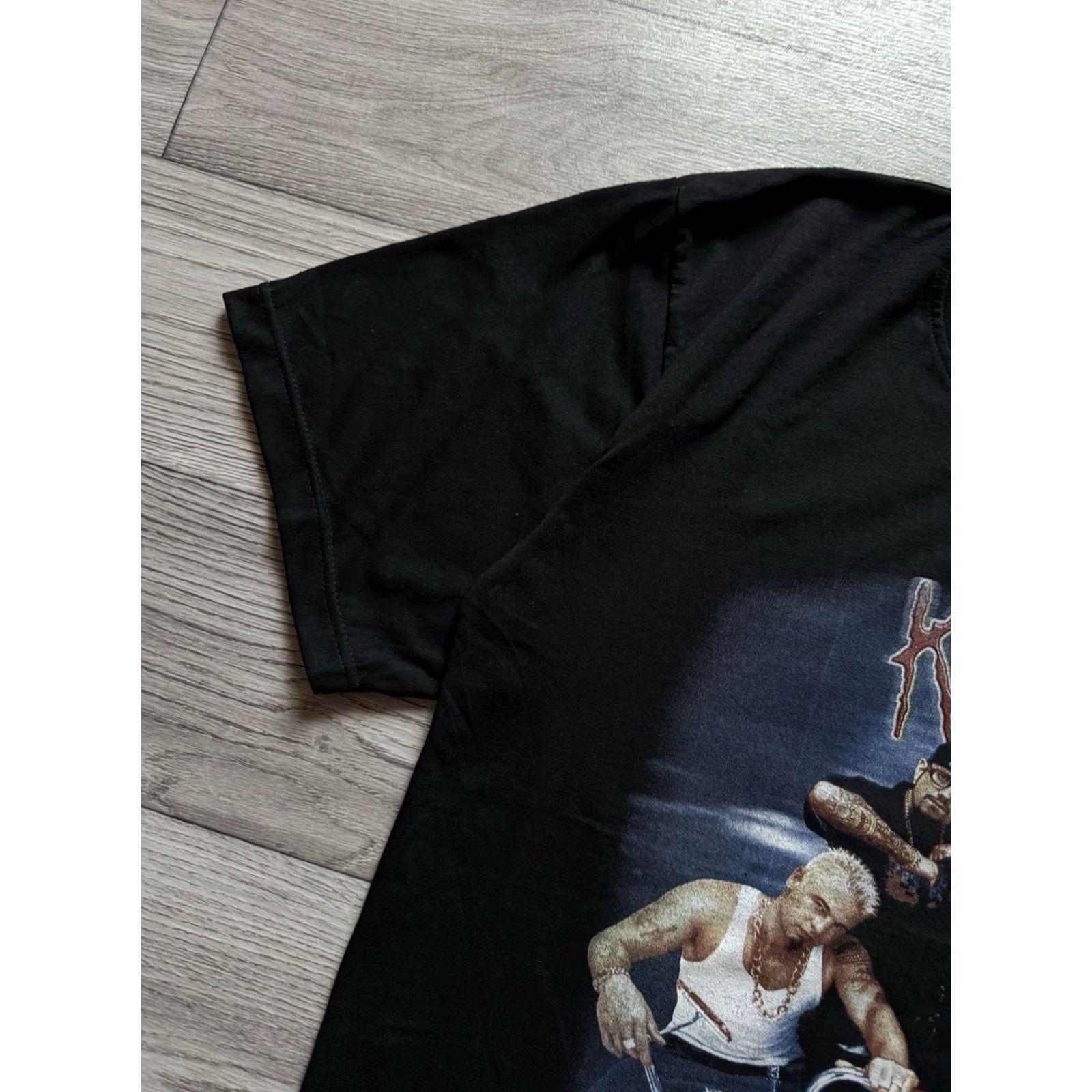 Vintage VINTAGE Band Shirt KORN Stone Sour MarilynManson Limp Bizkit XL Black Mens T-Shirt Band Size US XL / EU 56 / 4 - 4 Thumbnail