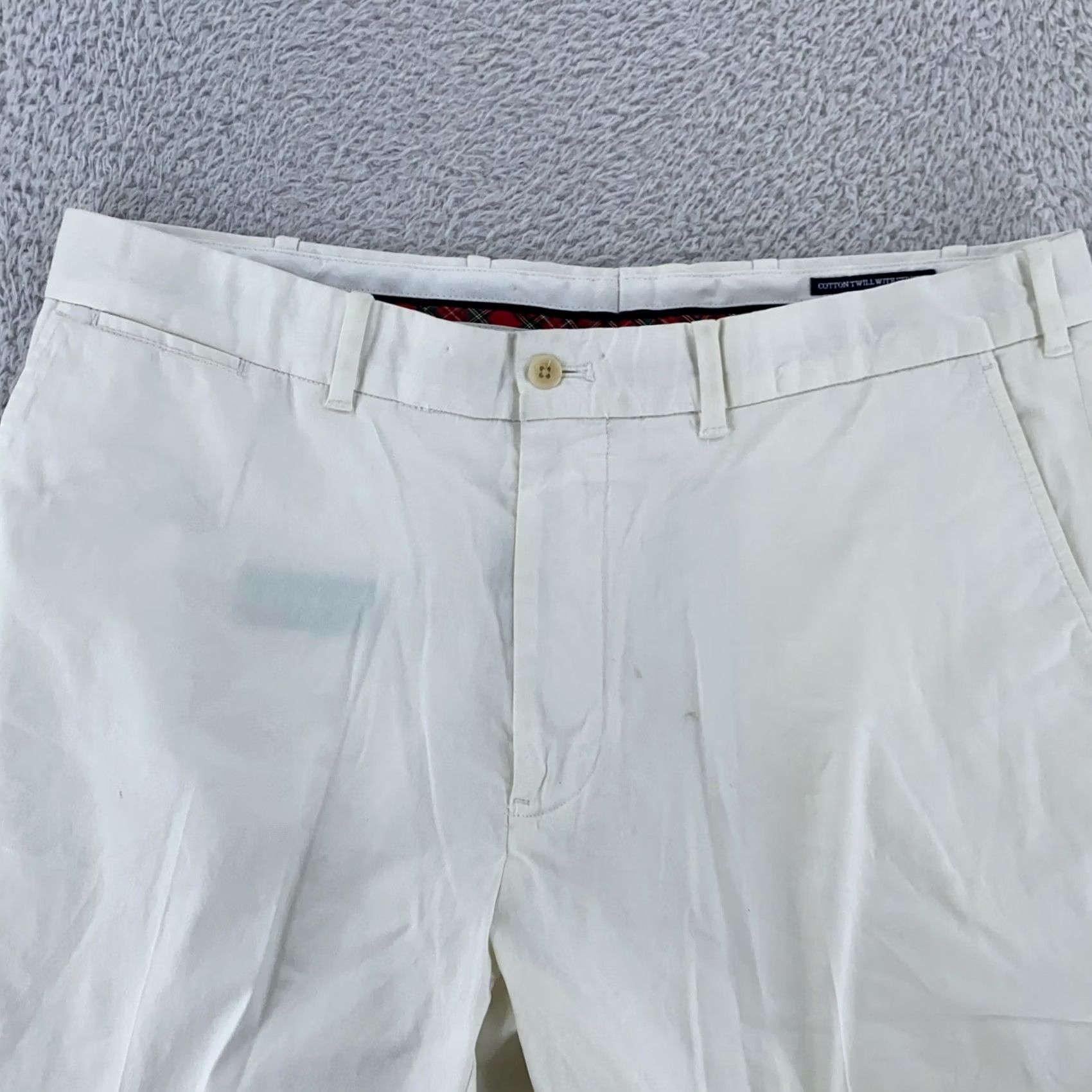 Polo Ralph Lauren Polo Ralph Lauren White Chino Shorts Mens 36 Classic Flat Front Size US M / EU 48-50 / 2 - 3 Thumbnail