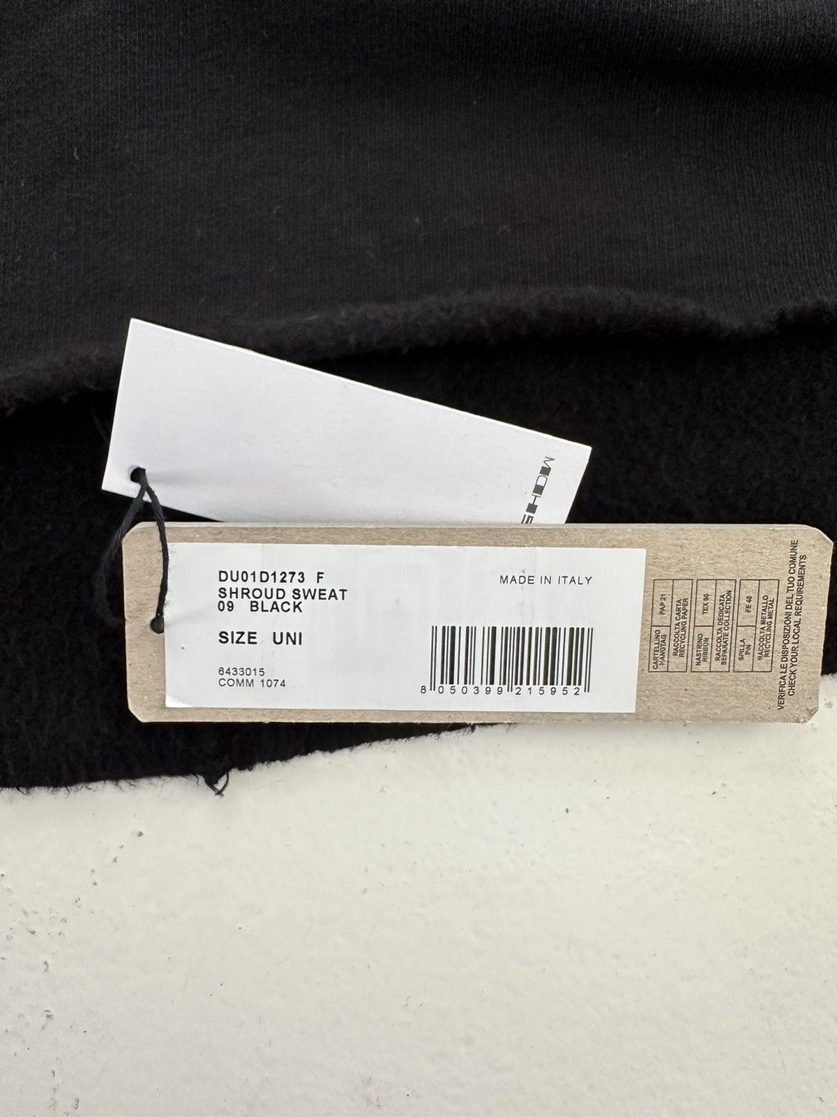 Rick Owens Drkshdw Shroud warm sweater Size US L / EU 52-54 / 3 - 3 Thumbnail