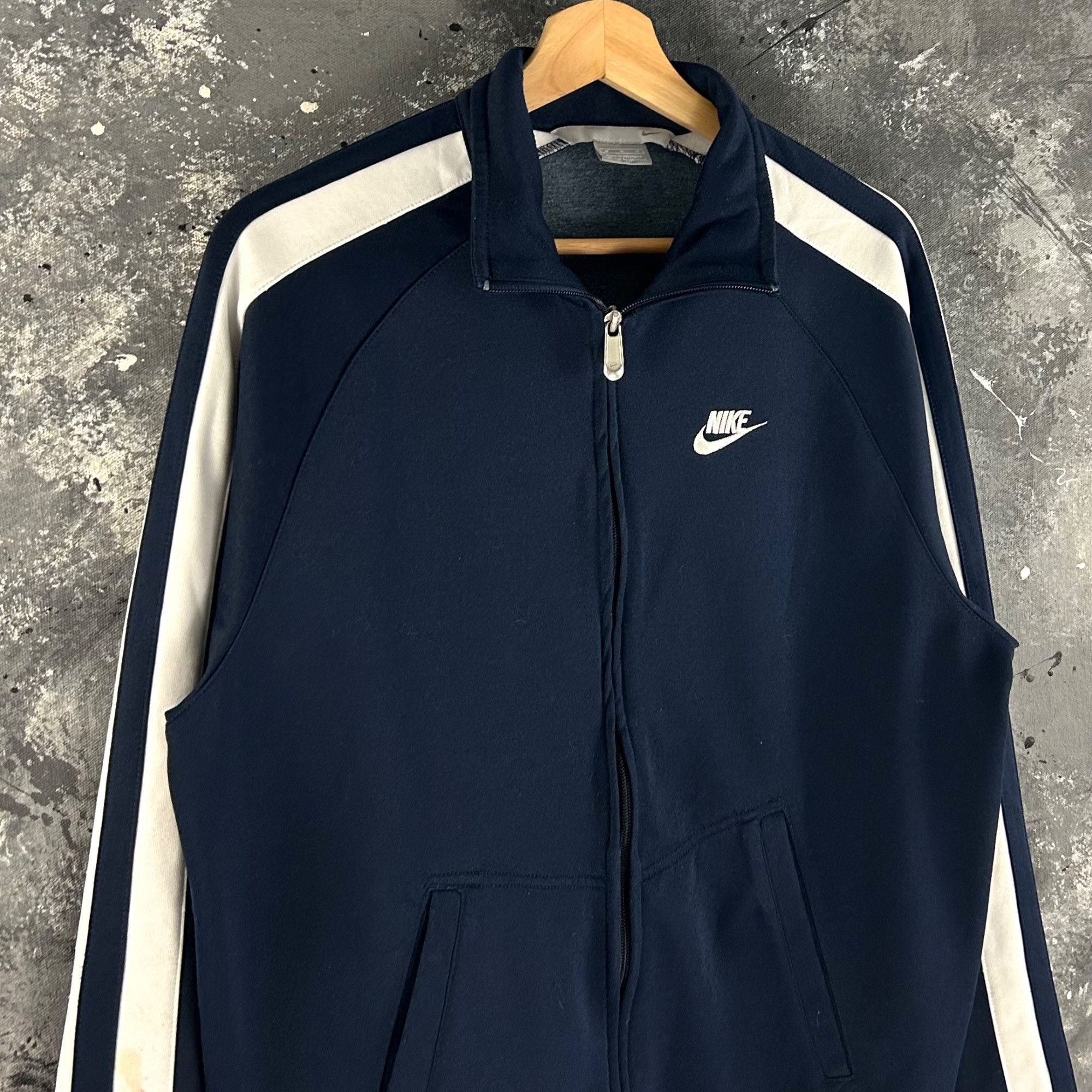 Nike × Vintage Vintage Y2K Nike track jacket Size US M / EU 48-50 / 2 - 2 Thumbnail