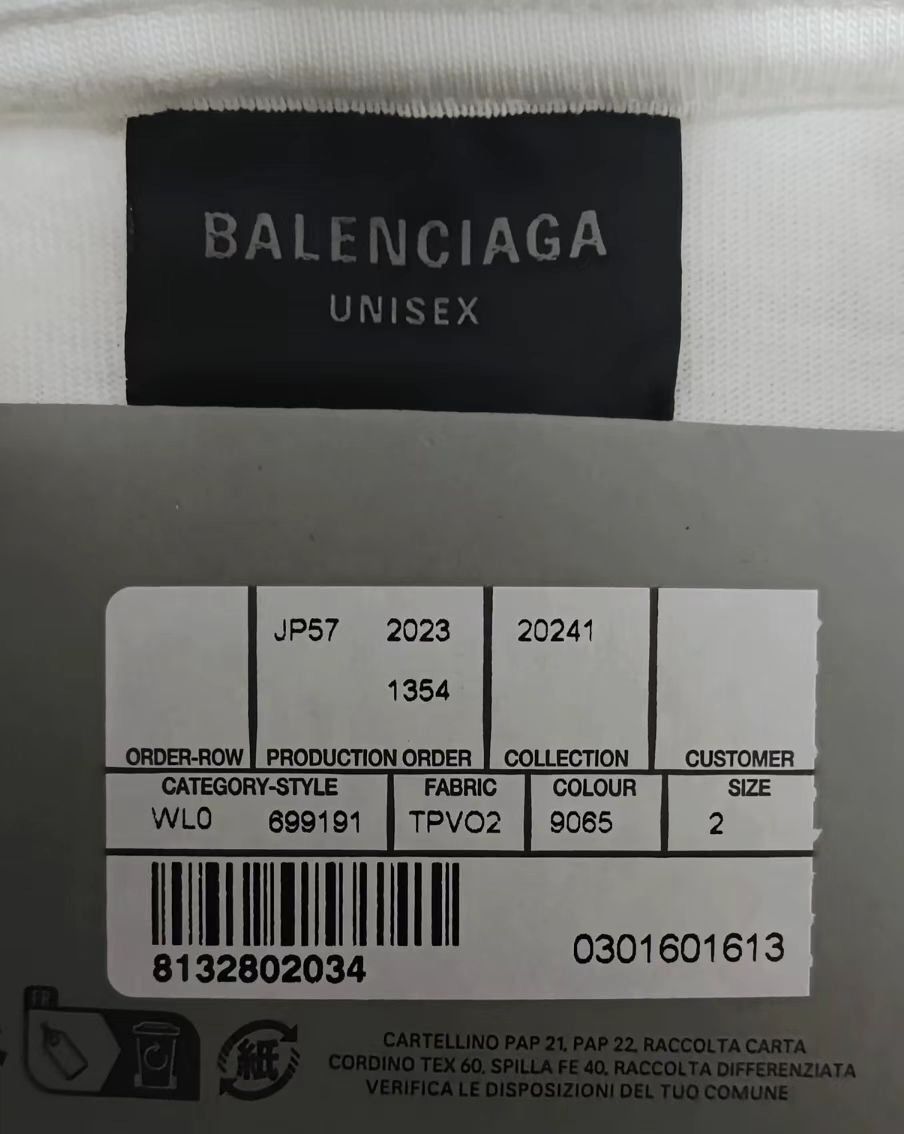 Balenciaga Balenciaga24SS DIY mental Year of the Dragon o2412-Nextarrow Size US M / EU 48-50 / 2 - 5 Thumbnail