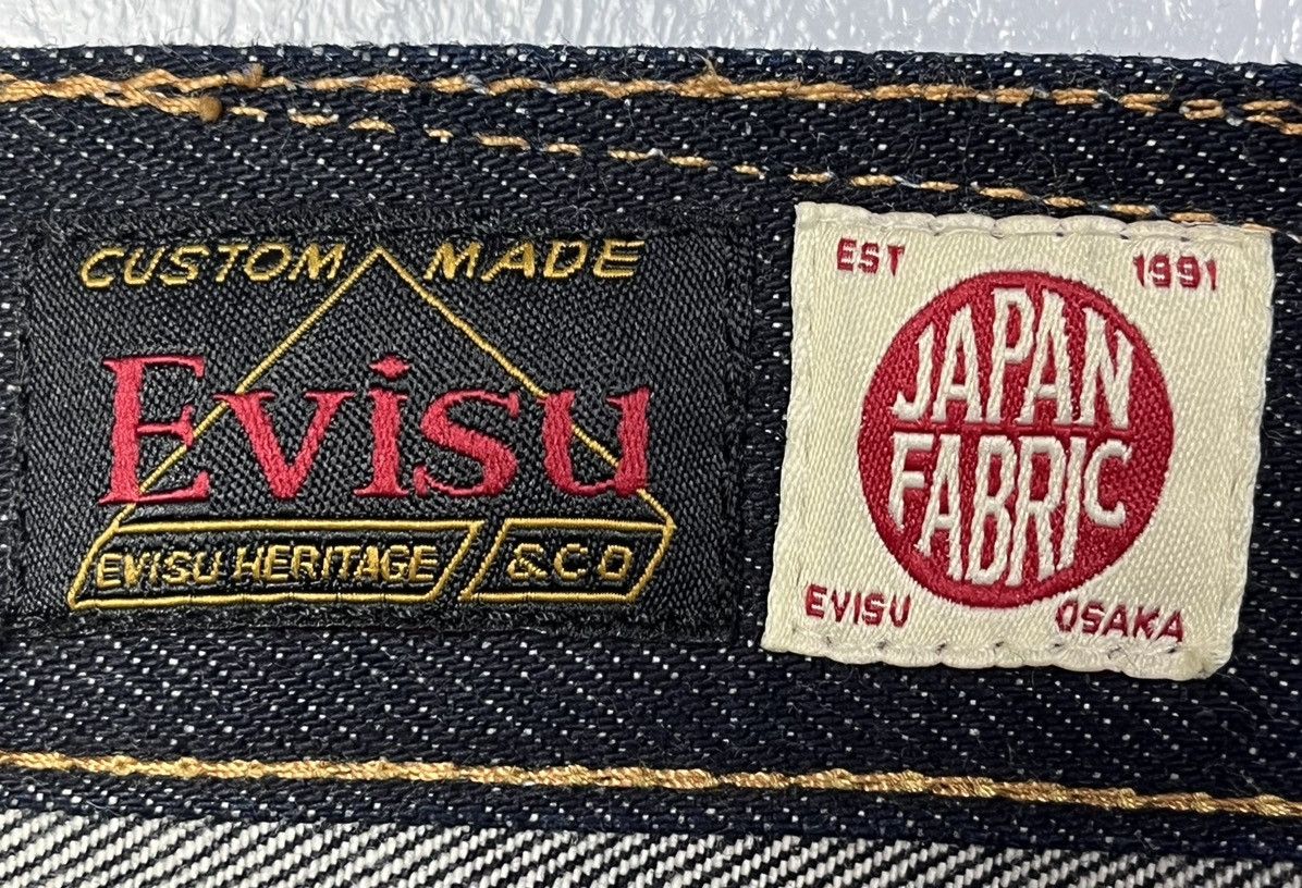 Evisu Evisu Red Seagull Daicock Selvedge Jeans Size US 31 - 13 Thumbnail
