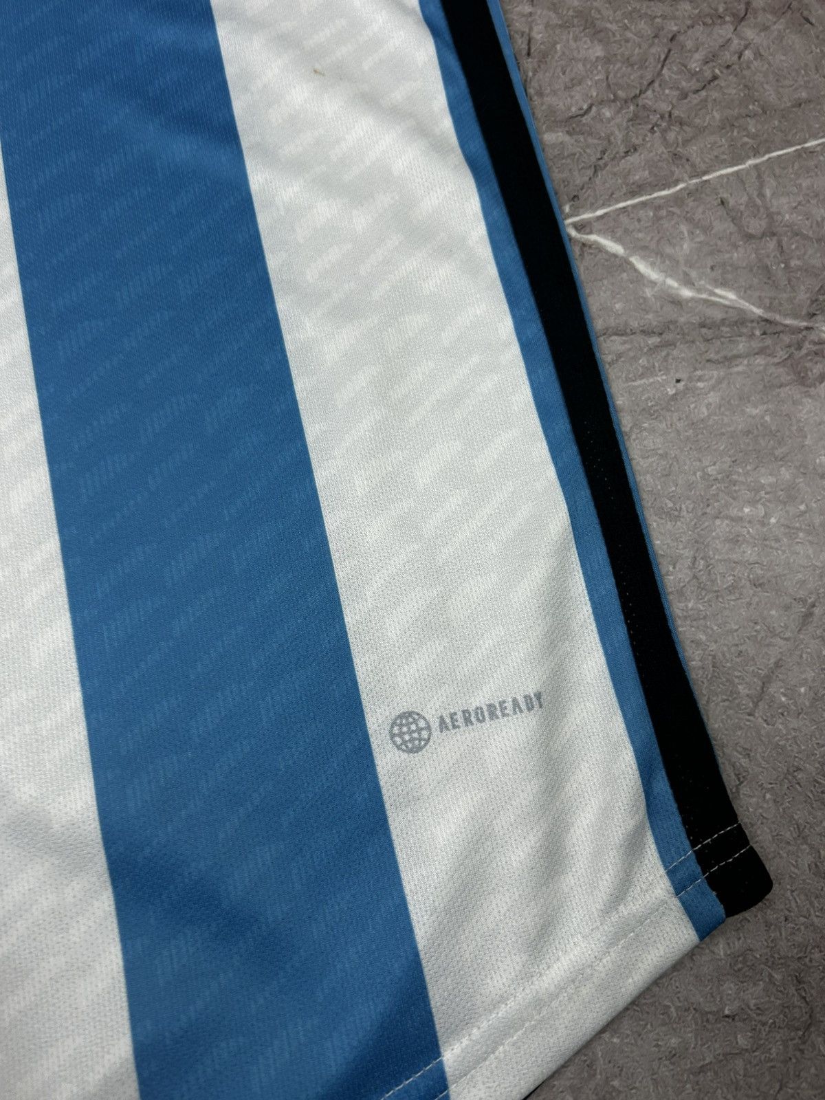 Adidas Adidas Argentina 2022 Messi Home Jersey Player Version Size US L / EU 52-54 / 3 - 12 Thumbnail