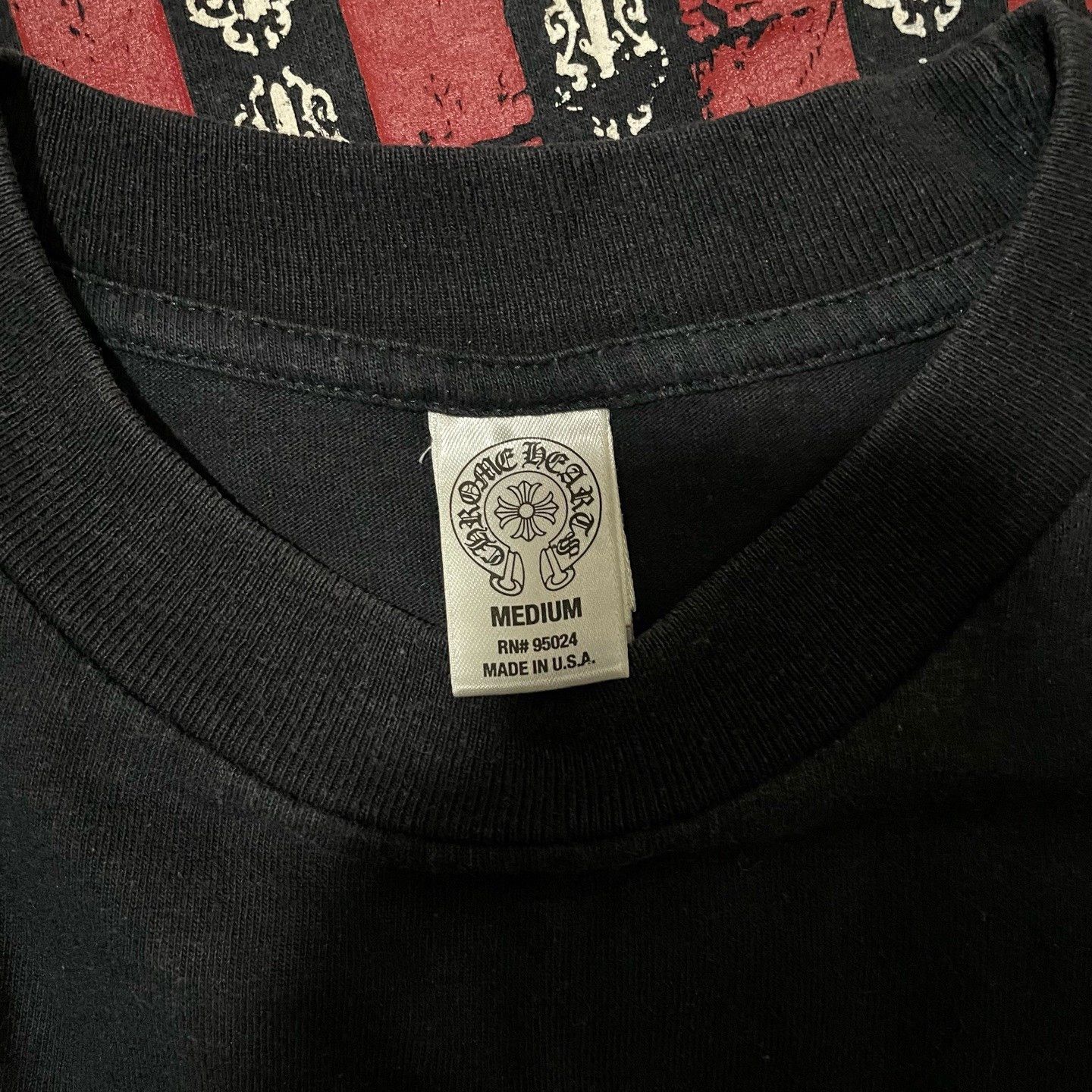 Chrome Hearts Chrome Hearts Black USA Flag Short-Sleeve Size US M / EU 48-50 / 2 - 3 Thumbnail