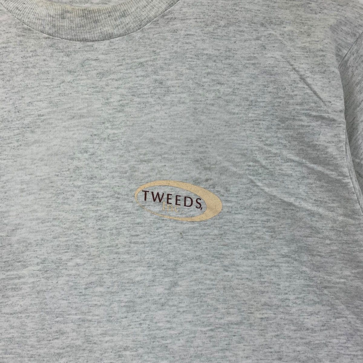Vintage Vintage 90’ TWEEDS CLOTHING INC Single Needles Stitches T Size M / US 6-8 / IT 42-44 - 4 Thumbnail