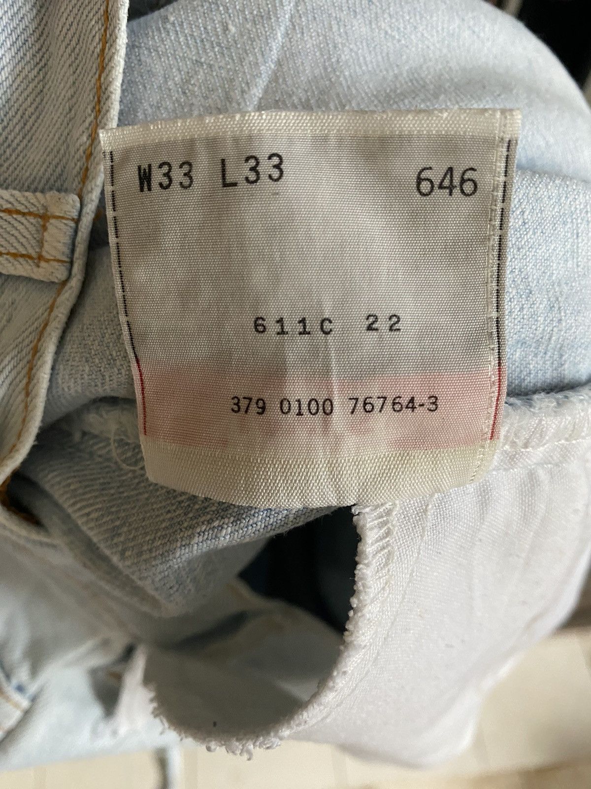Levi's Levis 646 Orange Tab Flared Size US 33 - 8 Thumbnail