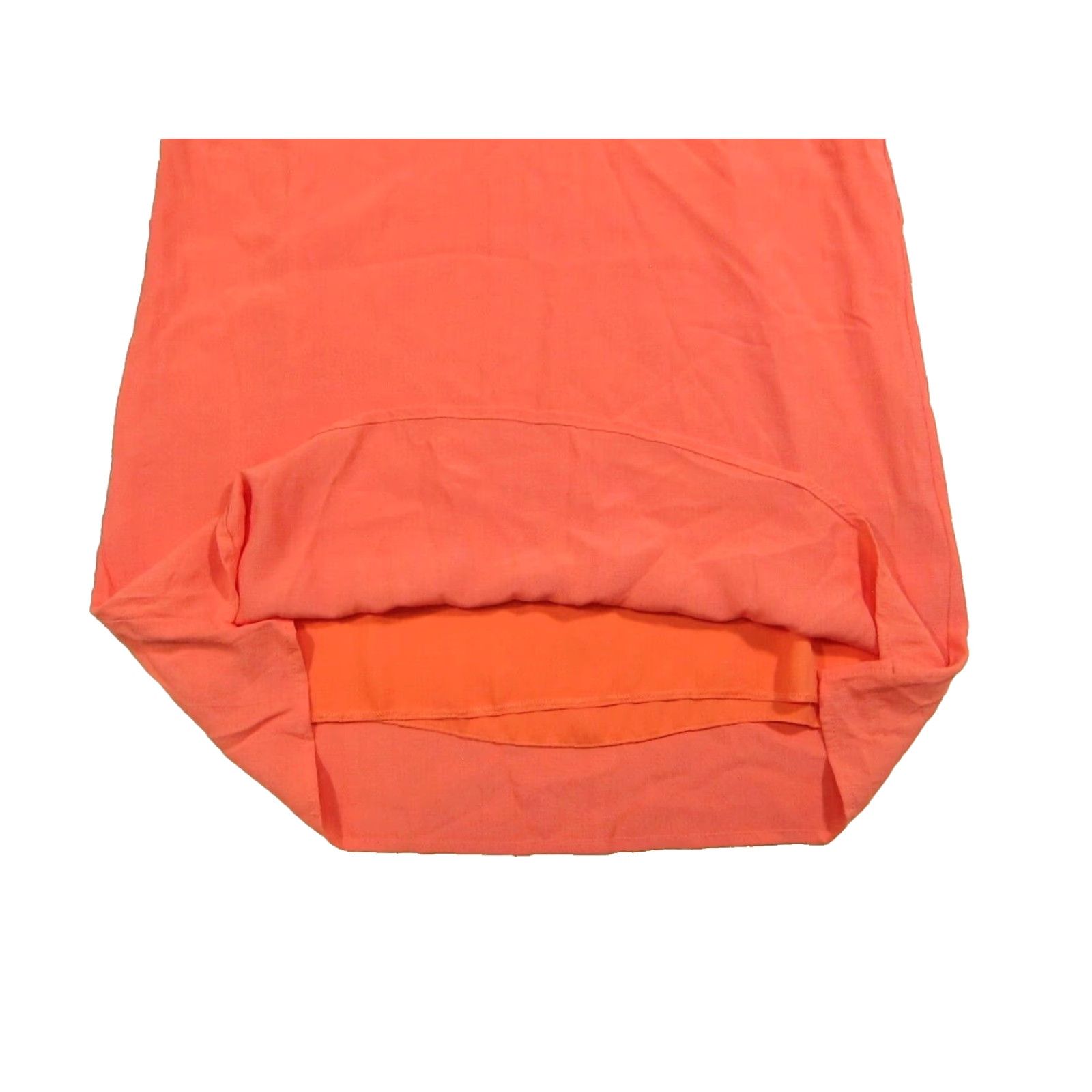 Topshop Topshop 100% Rayon Orange Coral Pink Spaghetti Strap Tunic Tank Dress Women 8 Size M / US 6-8 / IT 42-44 - 6 Thumbnail