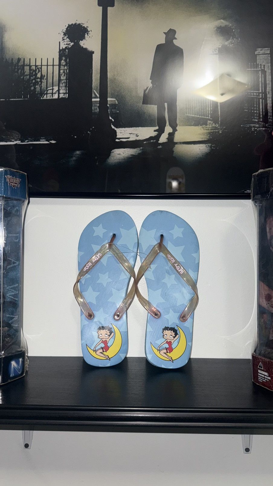 Japanese Brand × Vintage Vintage / Y2K New 2000s Moon Betty Boop Sandals Size US 8 / IT 38 - 1 Thumbnail