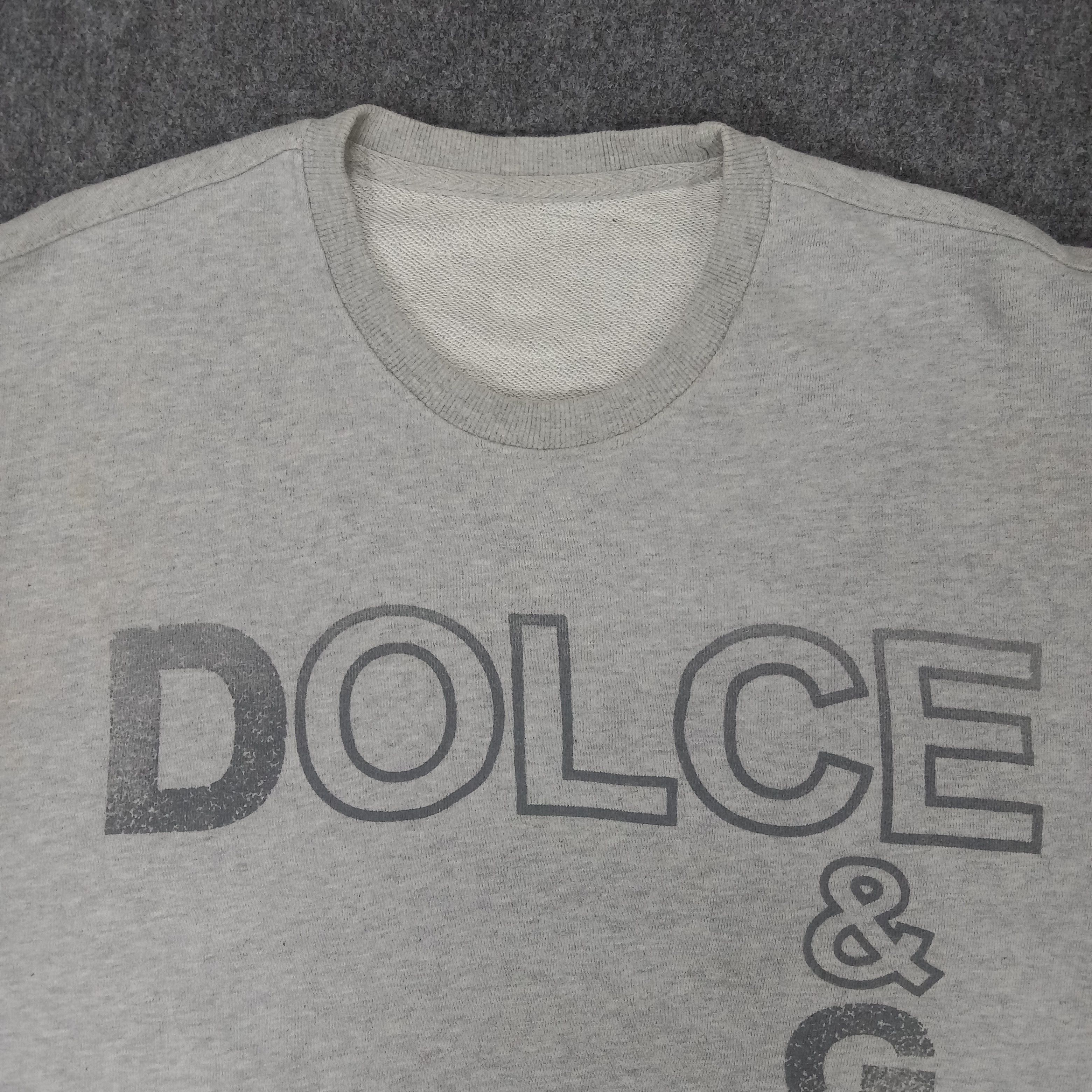 Vintage Italian Brand DOLCE & GABBANA Sweatshirt Style Size US L / EU 52-54 / 3 - 2 Thumbnail