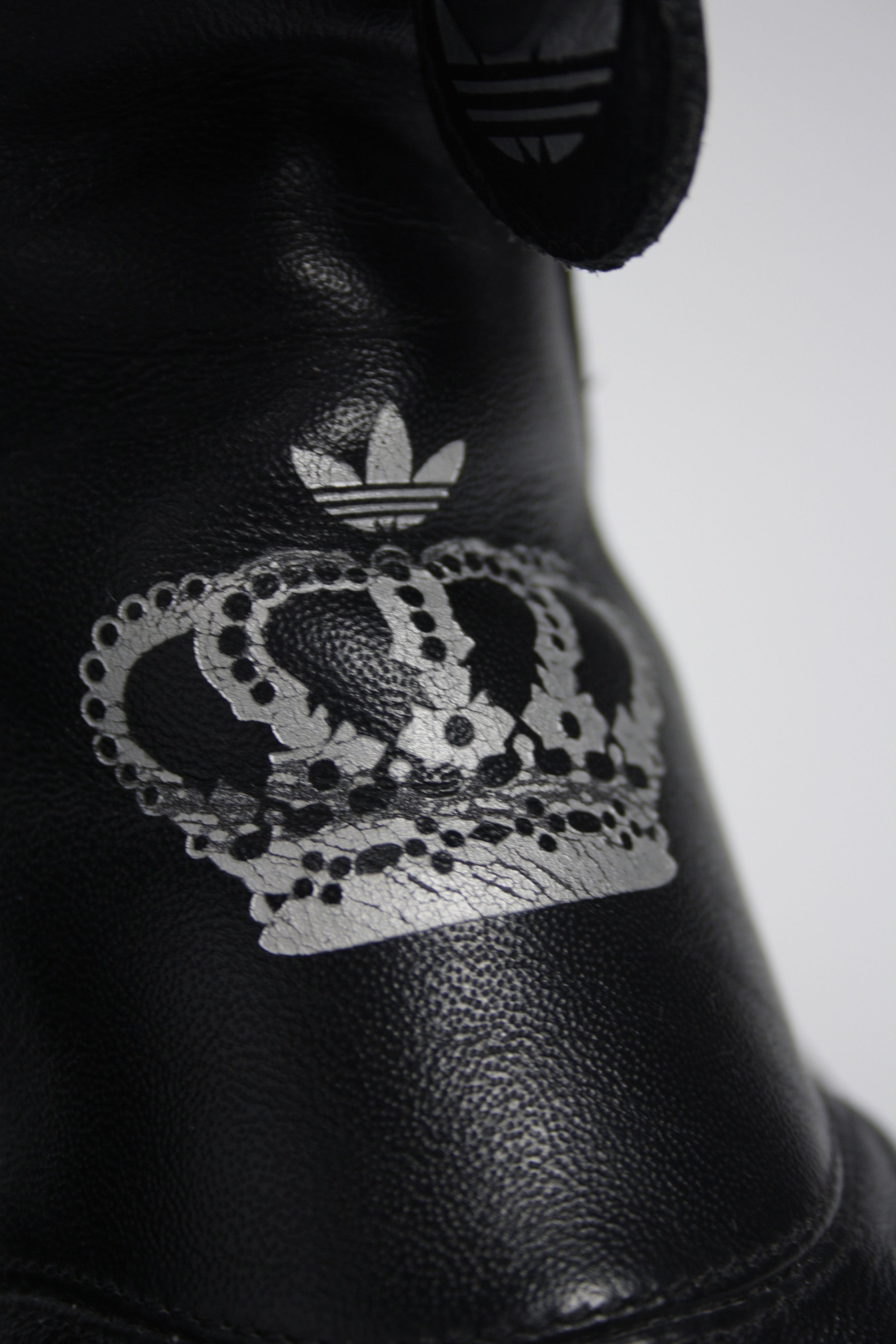 Adidas × Vintage Adidas Missy Elliott Y2K Leather Zip Knee Boots Shoes Size US 7 / IT 37 - 11 Thumbnail