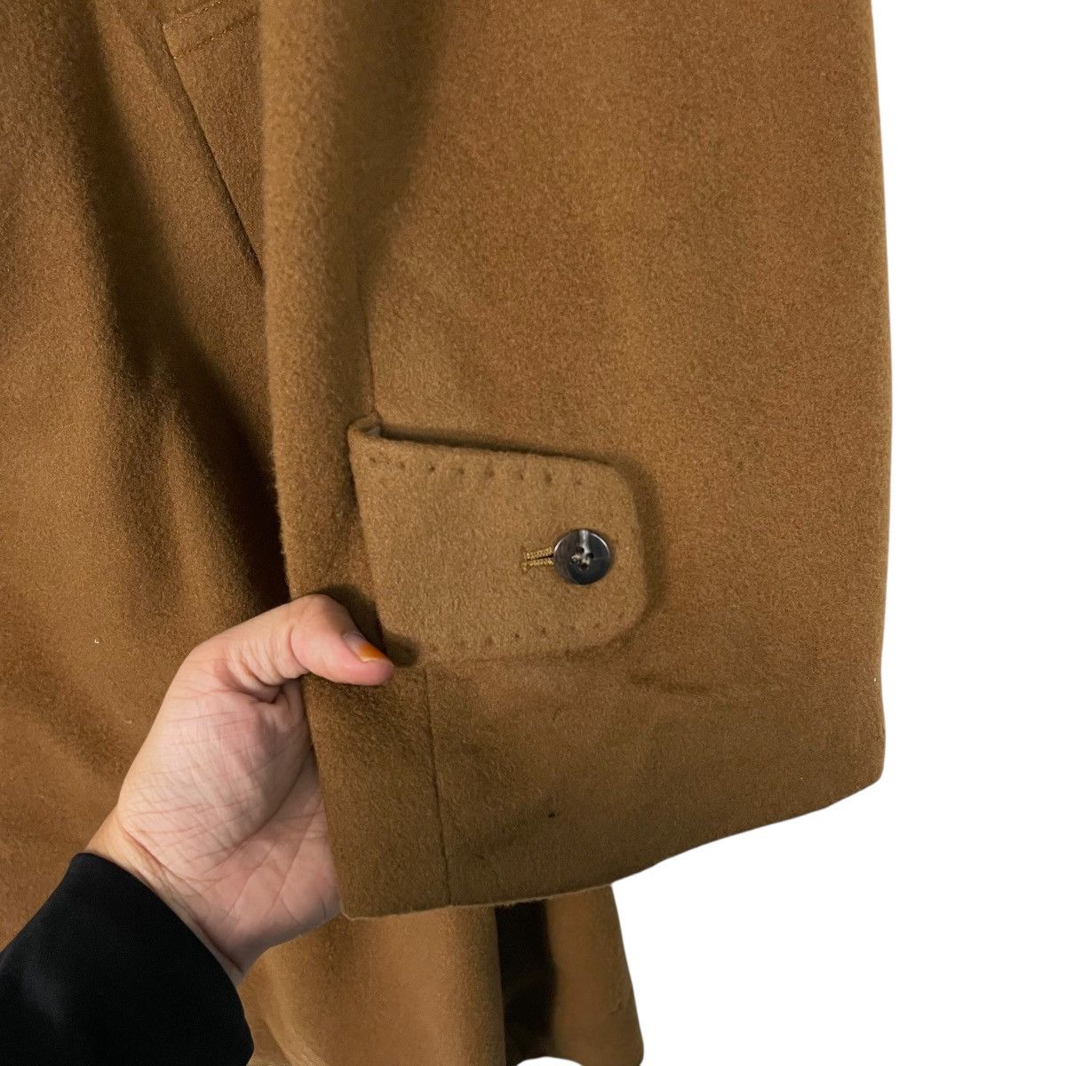 Japanese Brand Japanese Brand Brown Wool Cashmere Coat Size US M / EU 48-50 / 2 - 14 Thumbnail