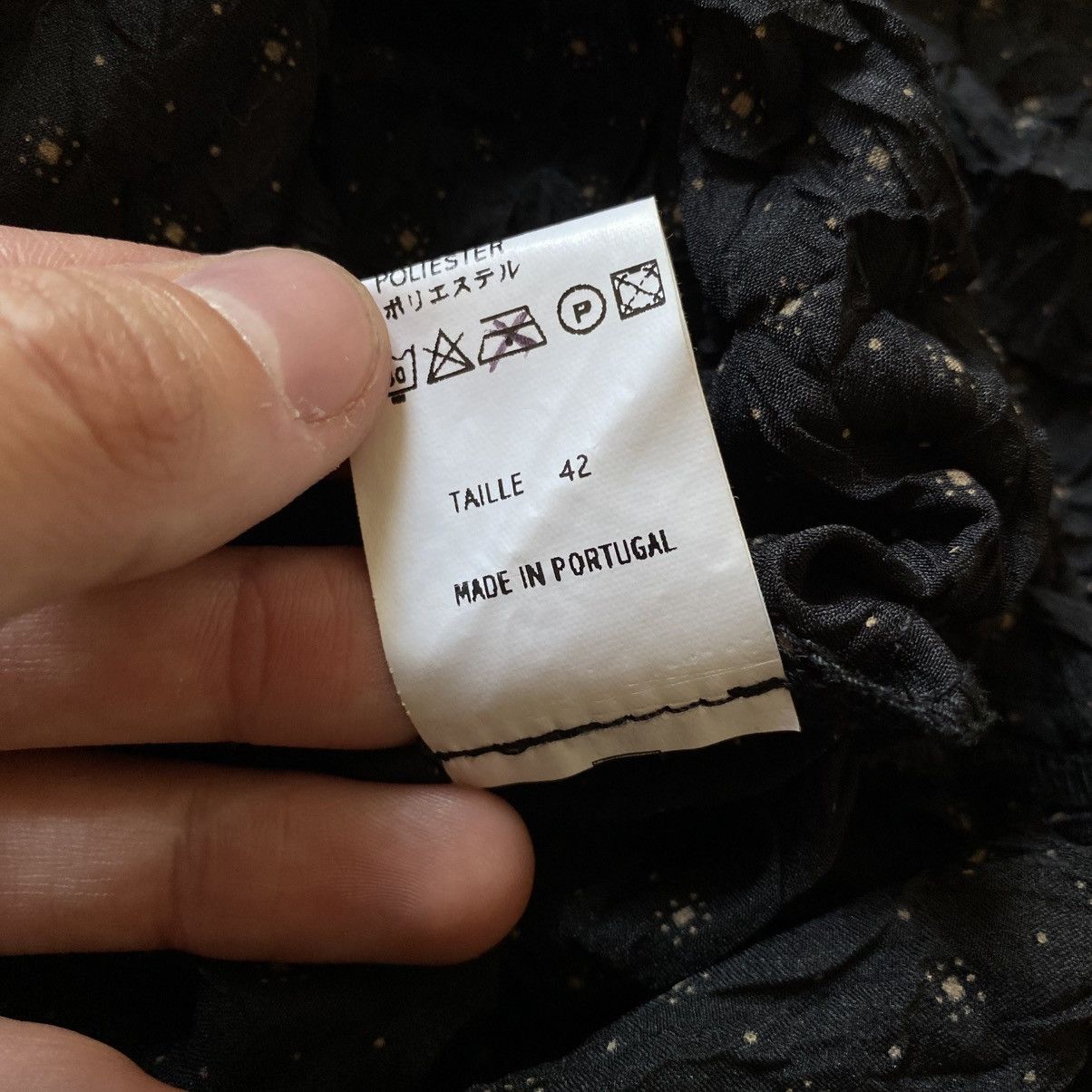 Cop Copine × Pleats Please Issey Miyake × Vintage RARE Cop Copine Pleats Maxi Skirt Issey Miyake Style Size 28" / US 6 / IT 42 - 7 Thumbnail