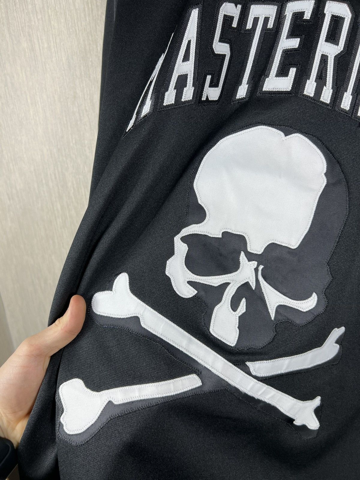 Mastermind Japan Mastermind Japan x Mitchell & Ness skull baseball jersey tee Size US XL / EU 56 / 4 - 13 Thumbnail