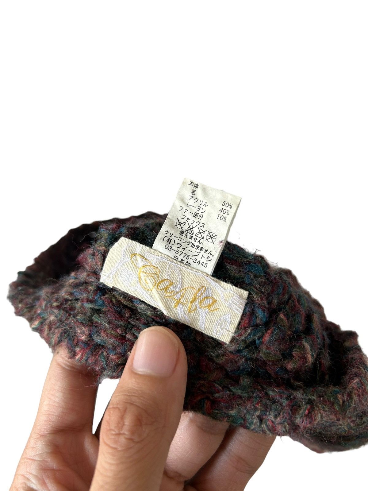 CA4LA × Japanese Brand CA4LA Multicolour knitt Beanie Hats made in japan Size ONE SIZE - 4 Thumbnail