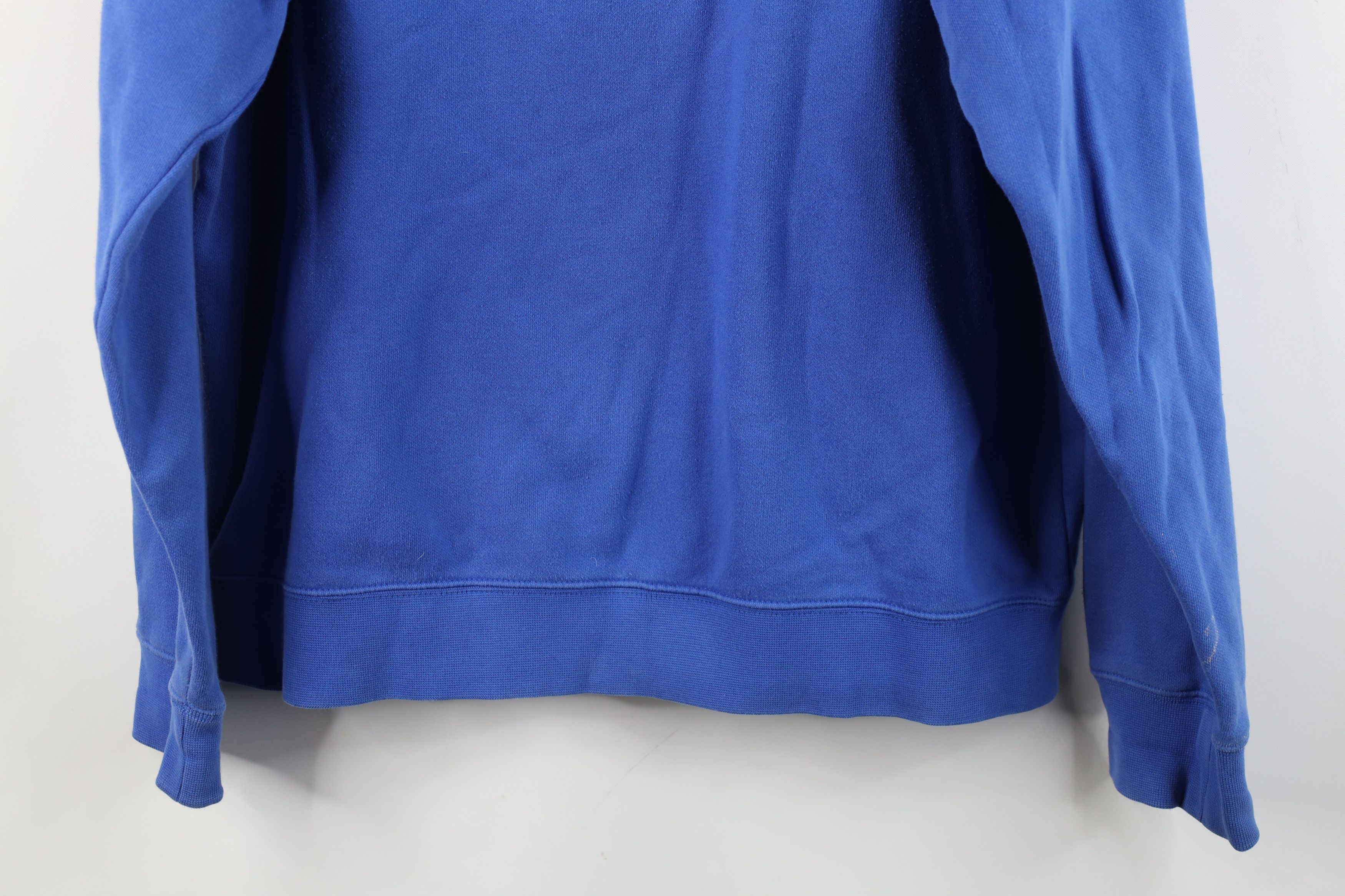 Nike Vintage Nike Travis Scott Mini Swoosh Sweatshirt Royal Blue Size US M / EU 48-50 / 2 - 15 Thumbnail