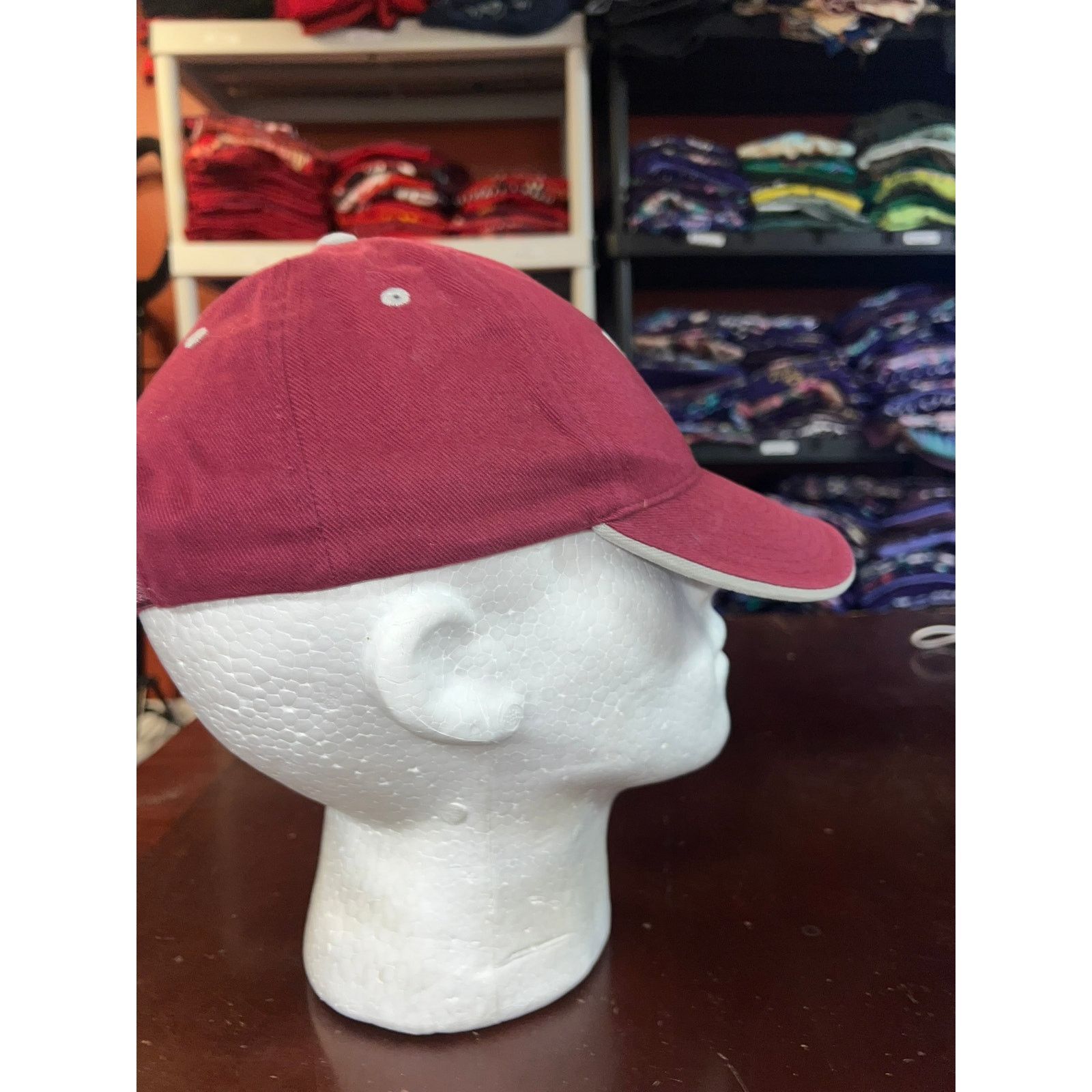 NCAA A&M Hat A&M University Maroon College Cap Headwear Size ONE SIZE - 5 Thumbnail