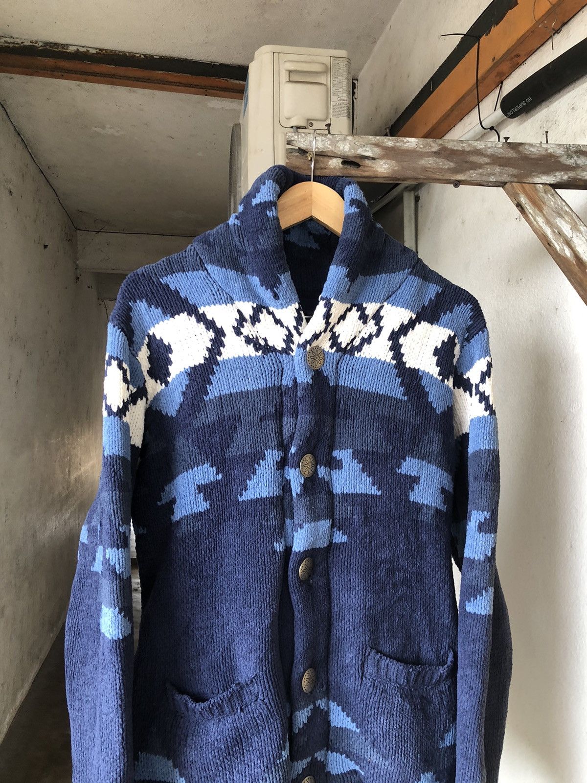 Native Nice❗️Hula Lani Hawaii Chimayo Knit Sweater Size US L / EU 52-54 / 3 - 4 Thumbnail