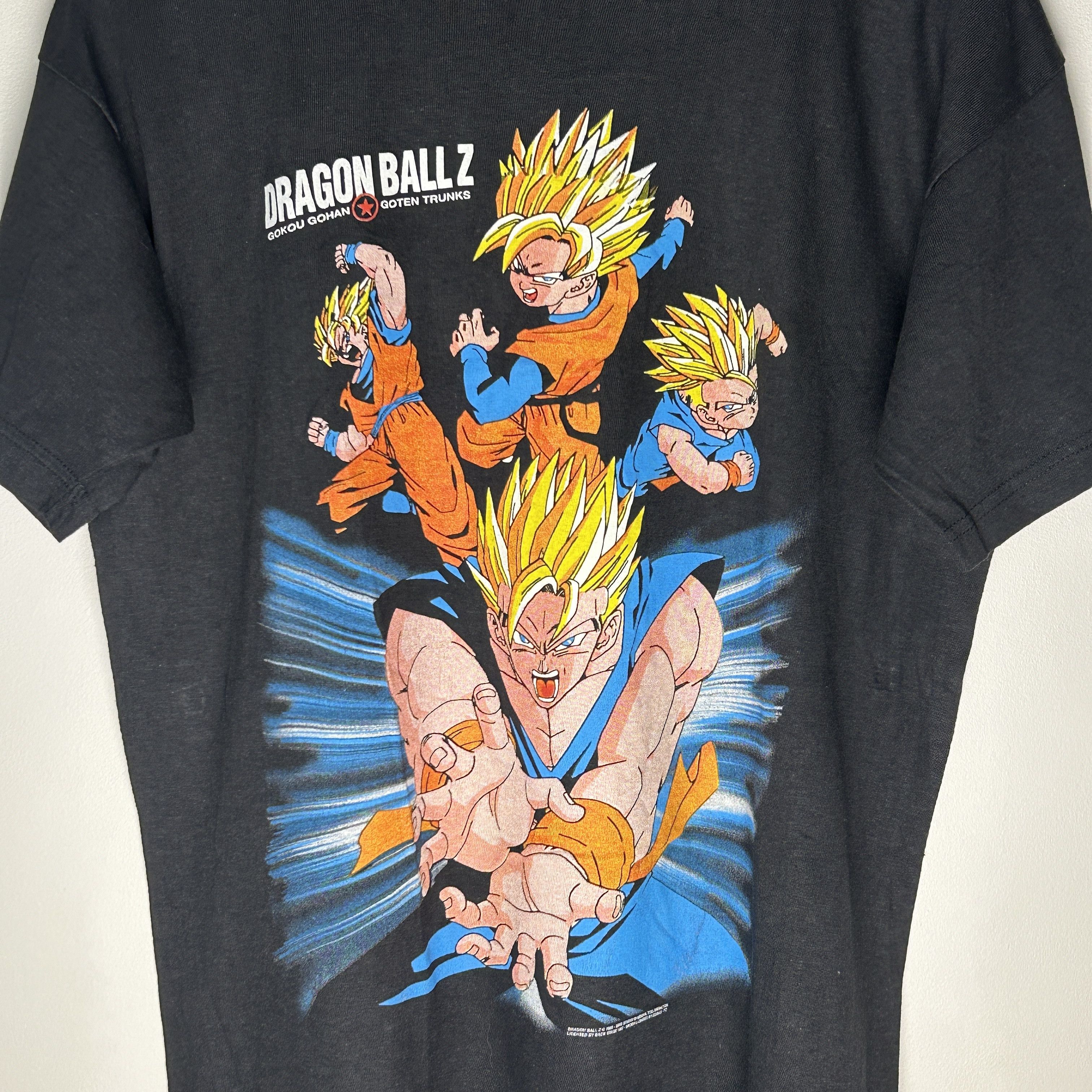 Anime Vintage Dragon Ball Z Trunks 1997 Anime T-shirt Size US M / EU 48-50 / 2 - 2 Thumbnail