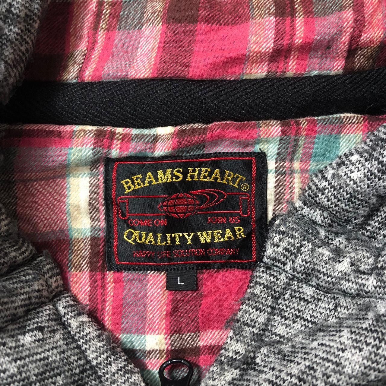 Beams Japan BEAMS HEARTS JAPAN Plus Quality Wear Zipper Hoodie Jacket Size L / US 10 / IT 46 - 5 Thumbnail