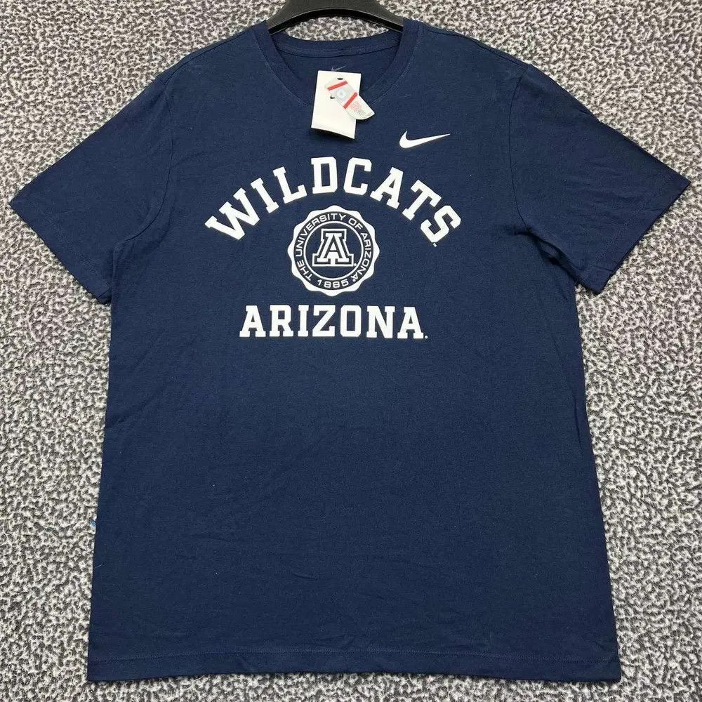 Nike Nike Shirt Men Arizona Wildcats NCAA Crew Neck Cotton New L Size US L / EU 52-54 / 3 - 1 Thumbnail