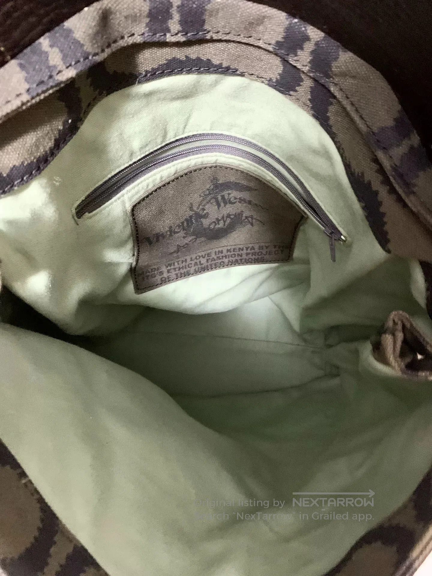 Vivienne Westwood Vivienne Westwood Brown Pirate Pattern Backpack. Size ONE SIZE - 4 Thumbnail