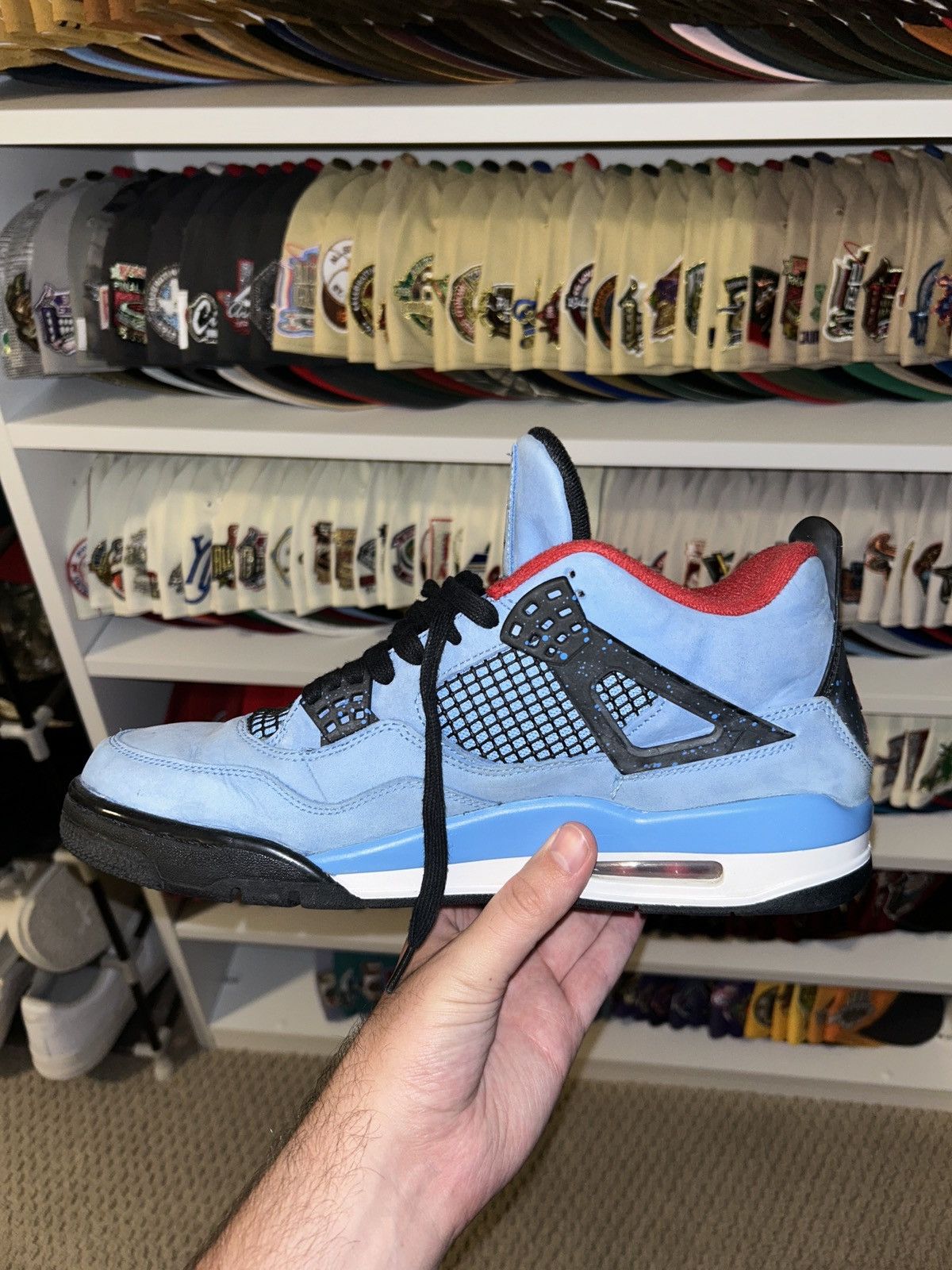 Nike × Travis Scott Nike Air Jordan 4 Travis Scott Men's Sneakers Size 11.5 Size US 11.5 / EU 44-45 - 12 Thumbnail