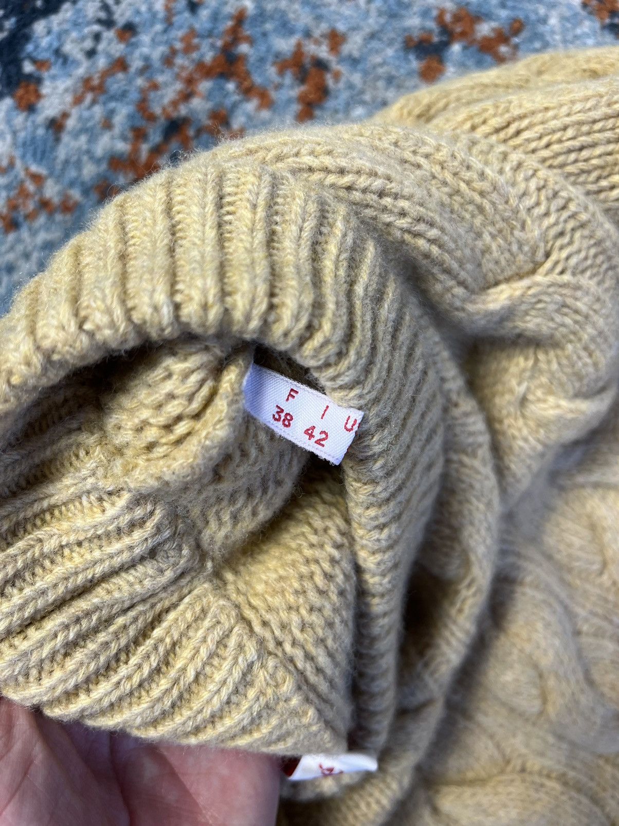 Chloe × See by Chloe Vintage y2k See by Chloe cable knit sweater cropped fit Size M / US 6-8 / IT 42-44 - 9 Thumbnail