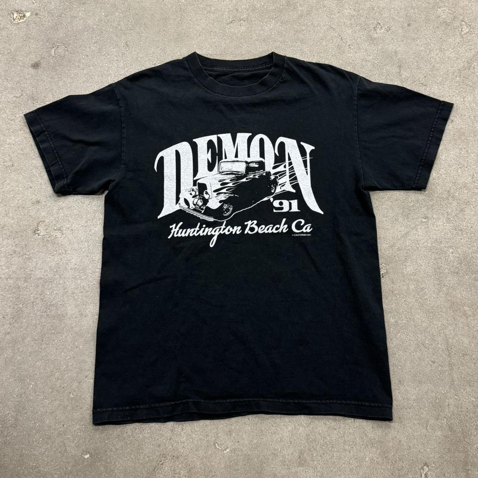 Vintage Vintage 1991 Demon Car Tee Size US L / EU 52-54 / 3 - 1 Thumbnail