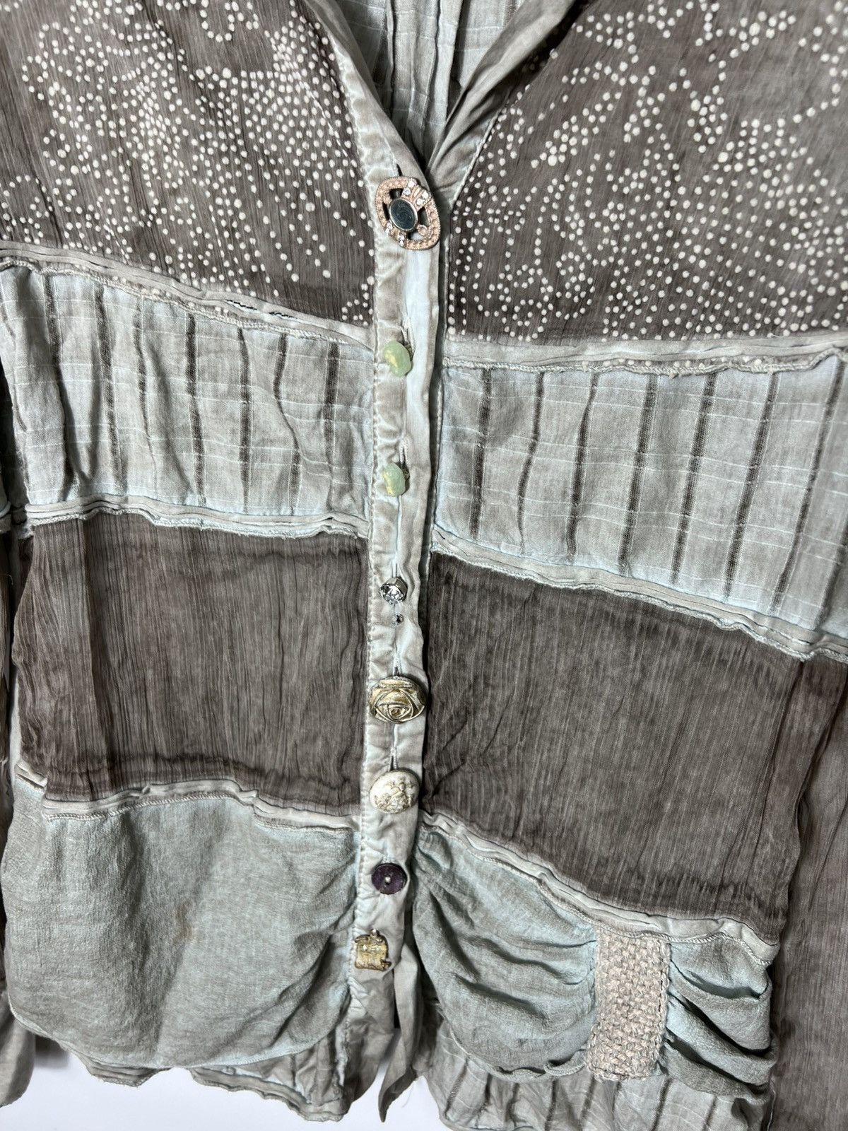 Elisa Cavaletti Vintage Avant Garde Luxury Designer Elisa Cavaletti Shirt Size M / US 6-8 / IT 42-44 - 5 Thumbnail