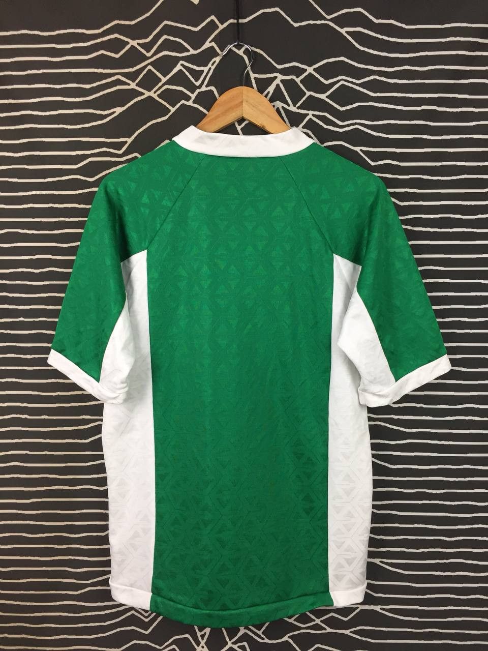 Vintage Vtg Attack Sports Wear Geometric Jacquard Print Jersey Size US M / EU 48-50 / 2 - 5 Thumbnail