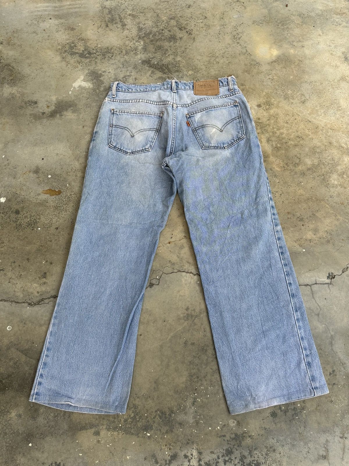 Levi's Vintage Levis 606 Distressed Denim Pant Size US 32 / EU 48 - 2 Thumbnail