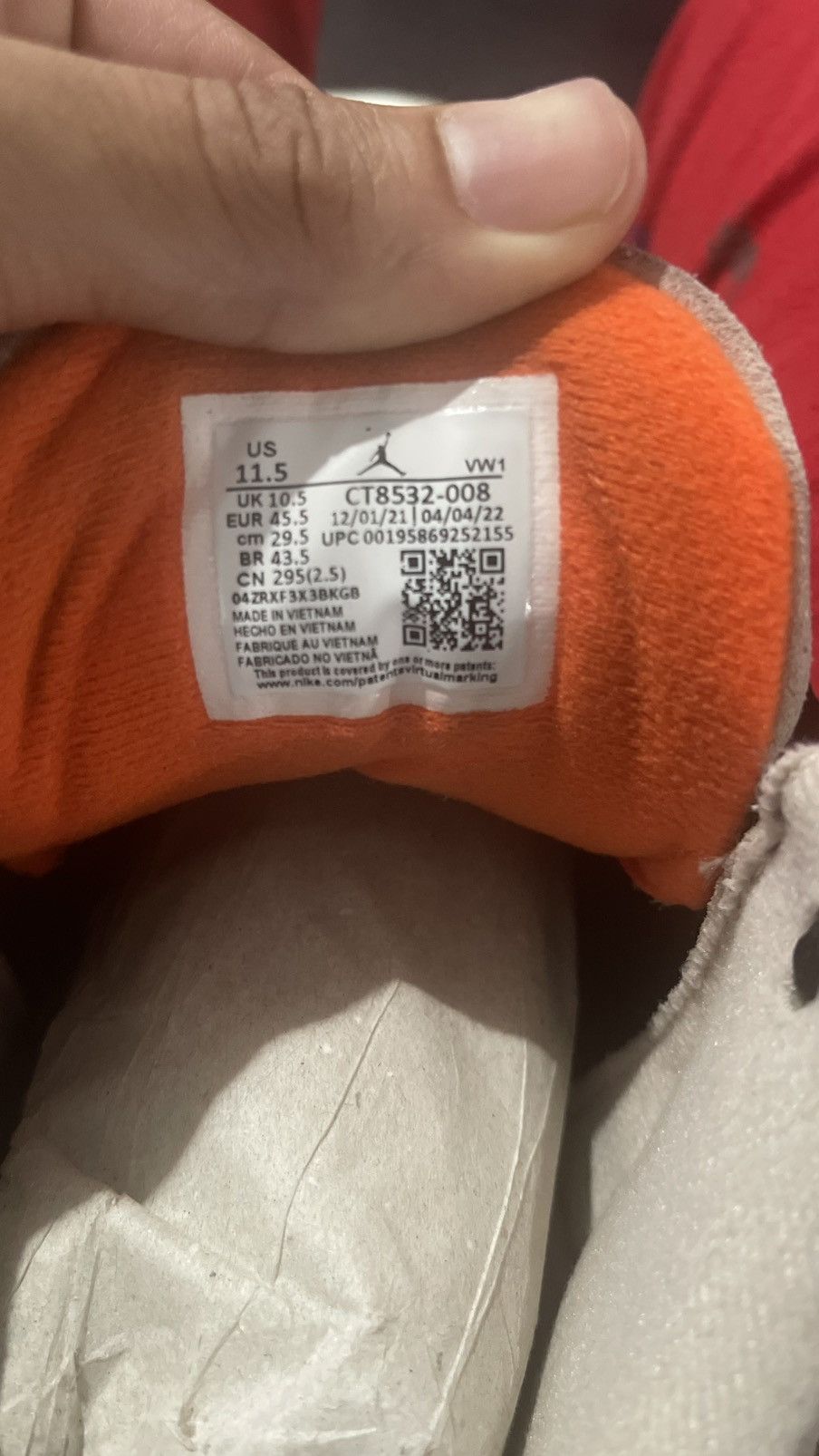 Jordan Brand × Nike Jordan 3 Desert Elephant Size US 11.5 / EU 44-45 - 5 Thumbnail
